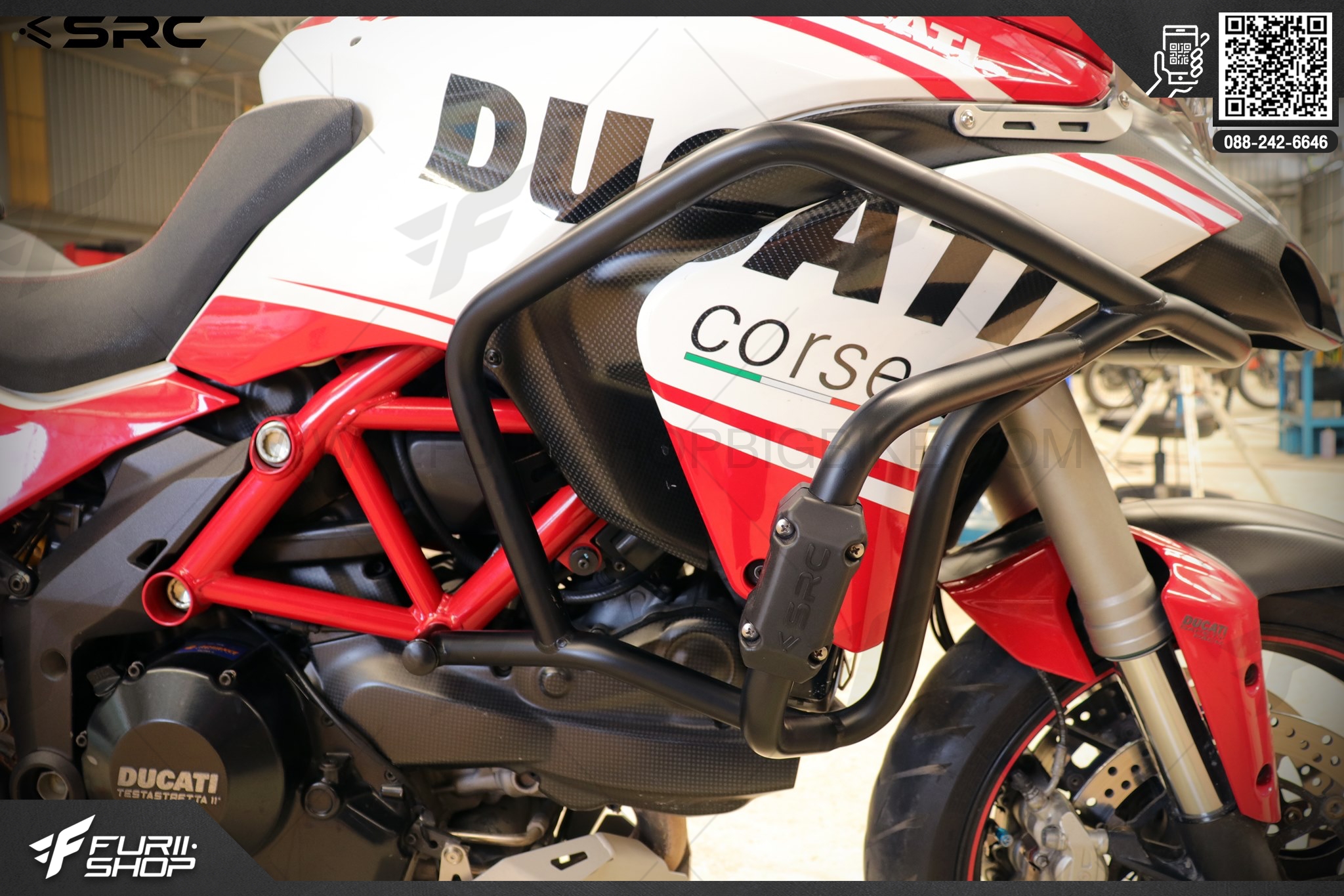 แคชบาร์ SRC FOR DUCATI MULTISTRADA 1200 2010-2014
