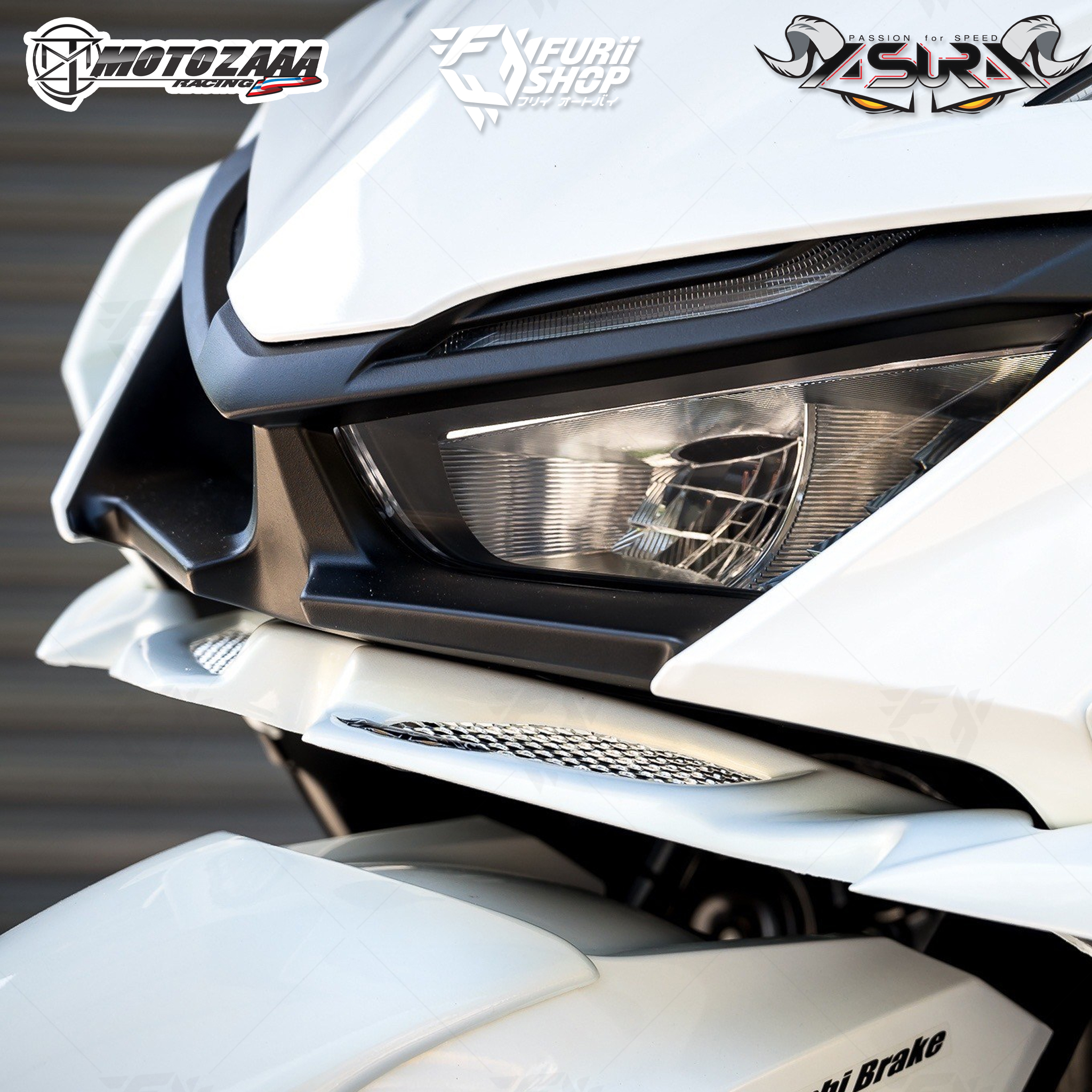 วิงเลท AsurA MOTOZAAA : For Honda Click 160 By Furii Shop
