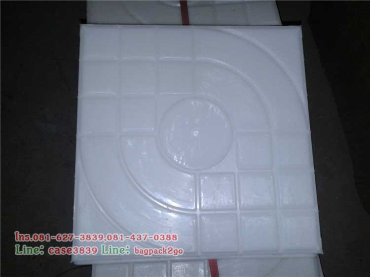 แม่พิมพ์บล็อคคอนกรีต ลายอินฟินีตี้ หรือแม่พิมพ์ลายสเปนขนาด 30x30x5 cm