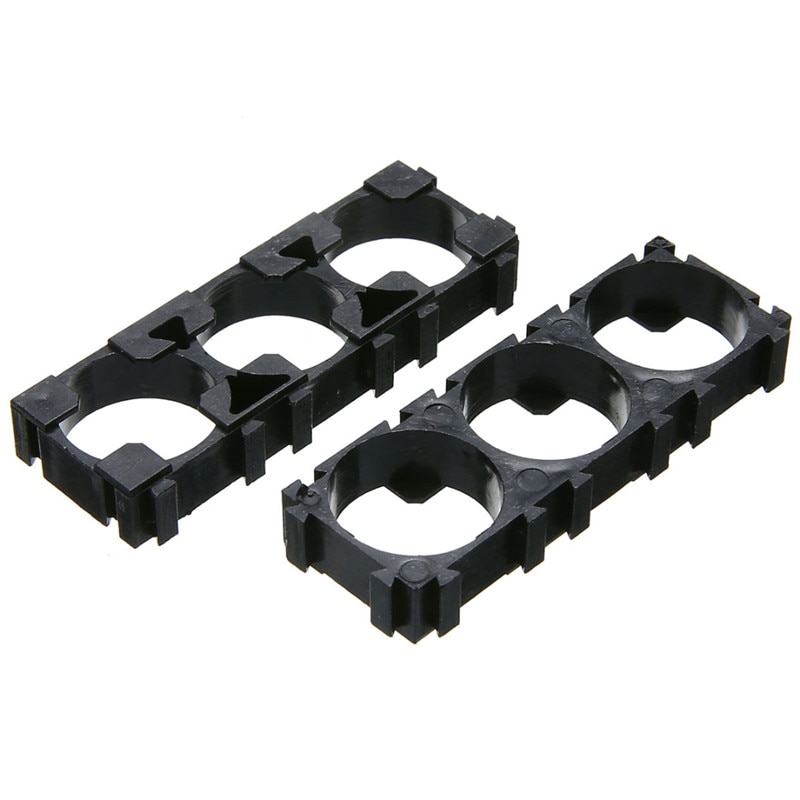 แผ่นยึดแบตเตอรี่18650ขนาด3ก้อน-3 Cell Battery Spacer 18650 Battery Radiating Shell Pack