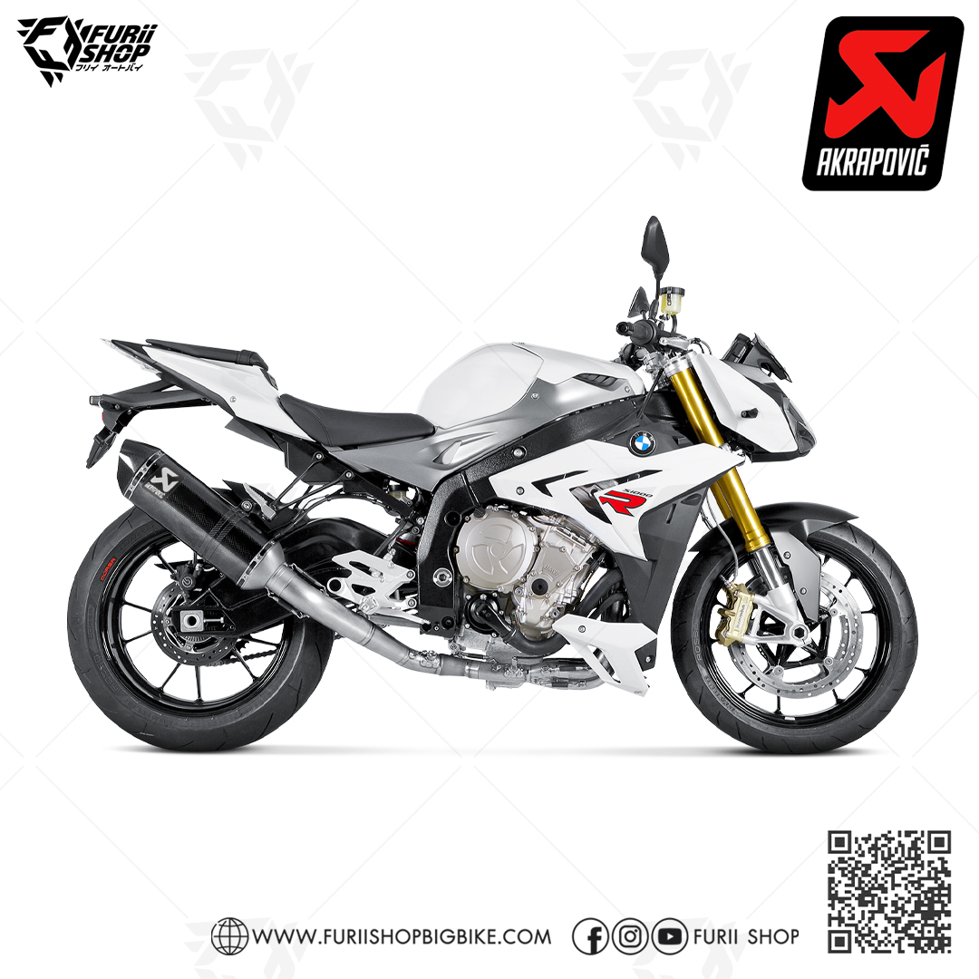 ท่อแต่ง Akrapovic Exhaust WSBK Carbon Logo Aluminium Limited : for BMW S1000R naked 14-16