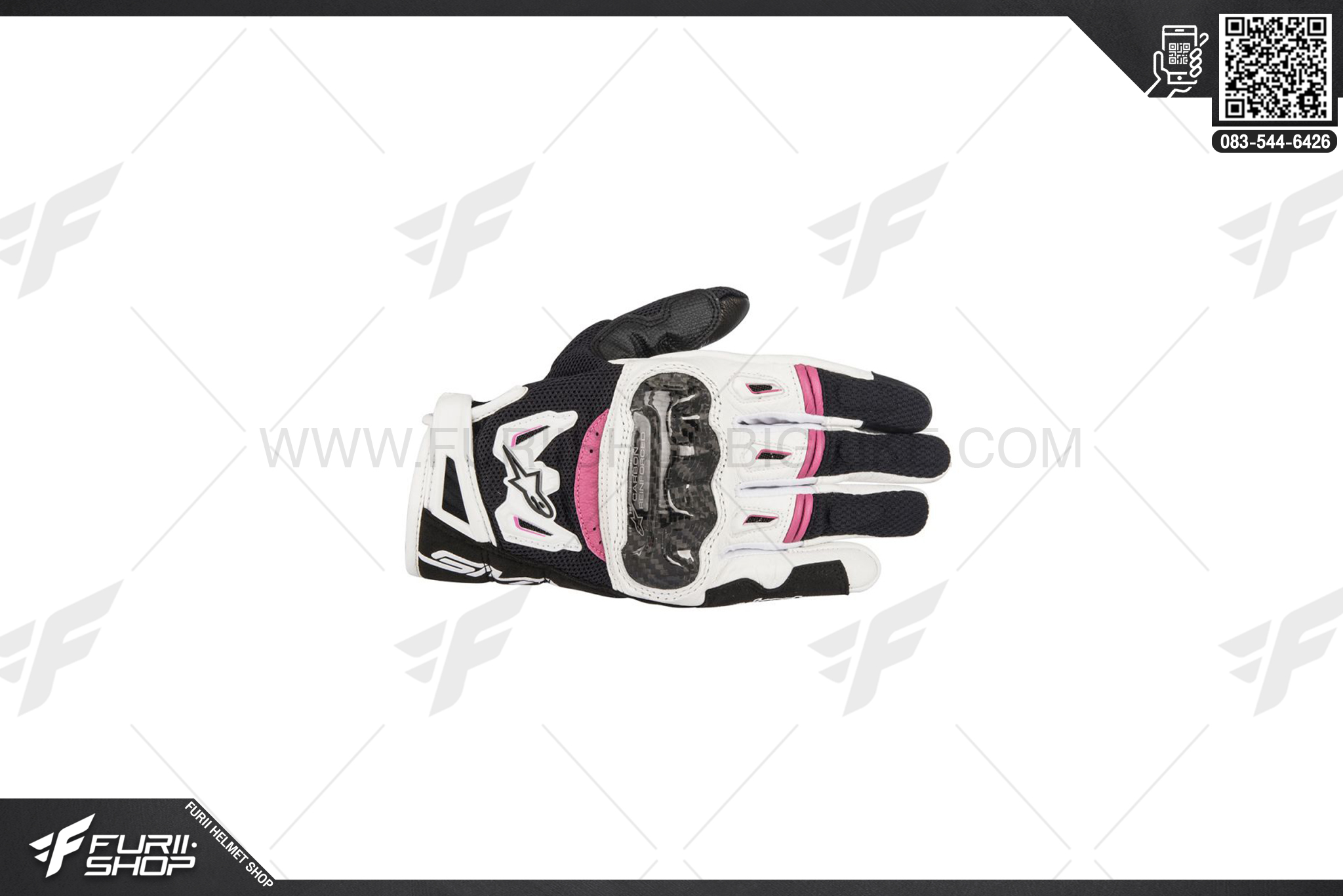 ถุงมือ ALPINESTARS STELLA SMX-2 AIR CARBON V2 GLOVES