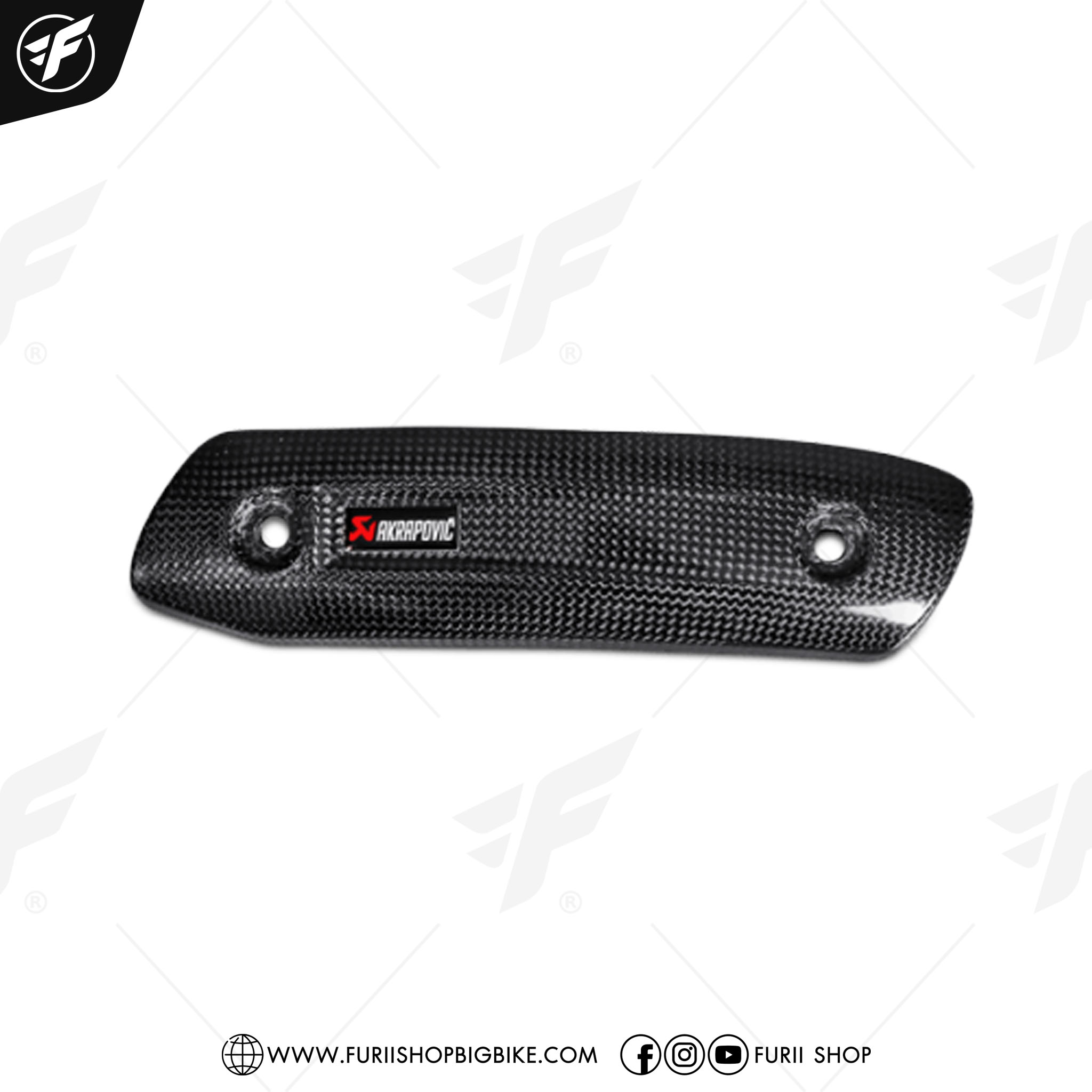 ท่อ AKRAPOVIC OPTIONAL HEAT GUARD For Ducati Scrambler 800