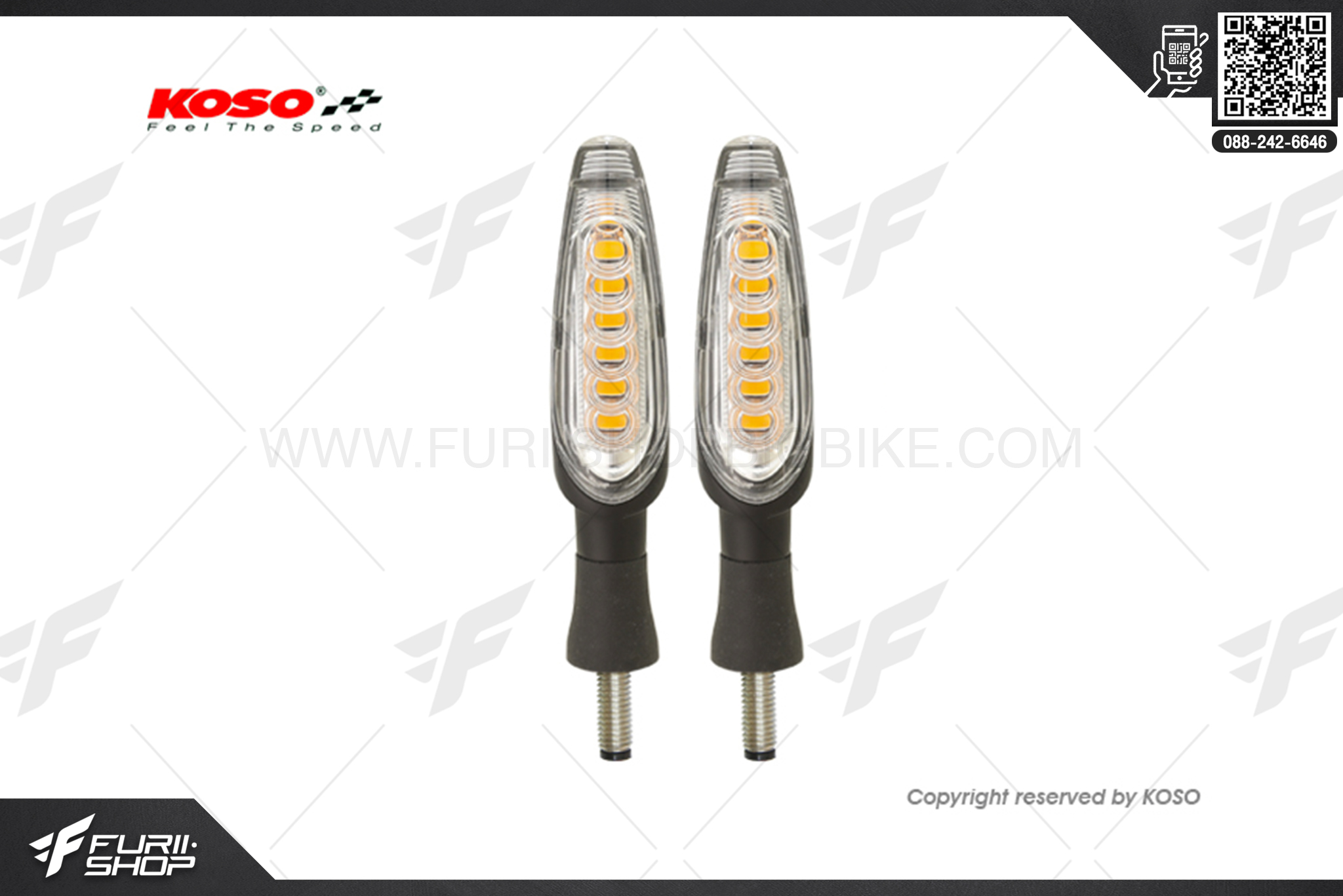 ไฟเลี้ยว KOSO INFINITY-D LED INDICATOR