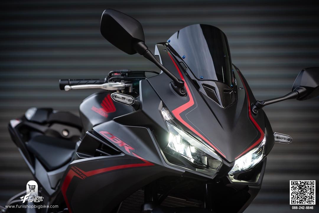 ชิวหน้า CBR500R Wind Shield Motozaaa