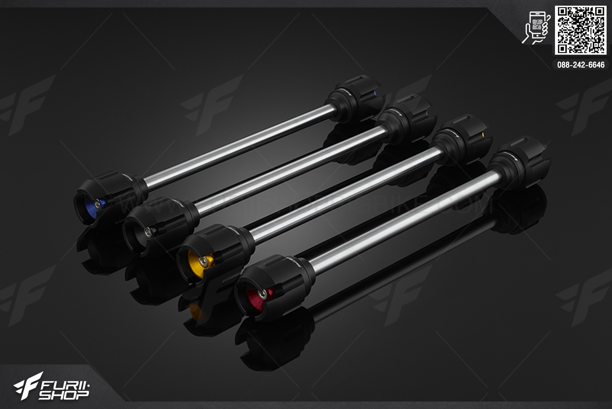 กันล้มหลัง Rear Wheel Axle Protection Bikers Yamaha YZF-R3 (2019-2020)