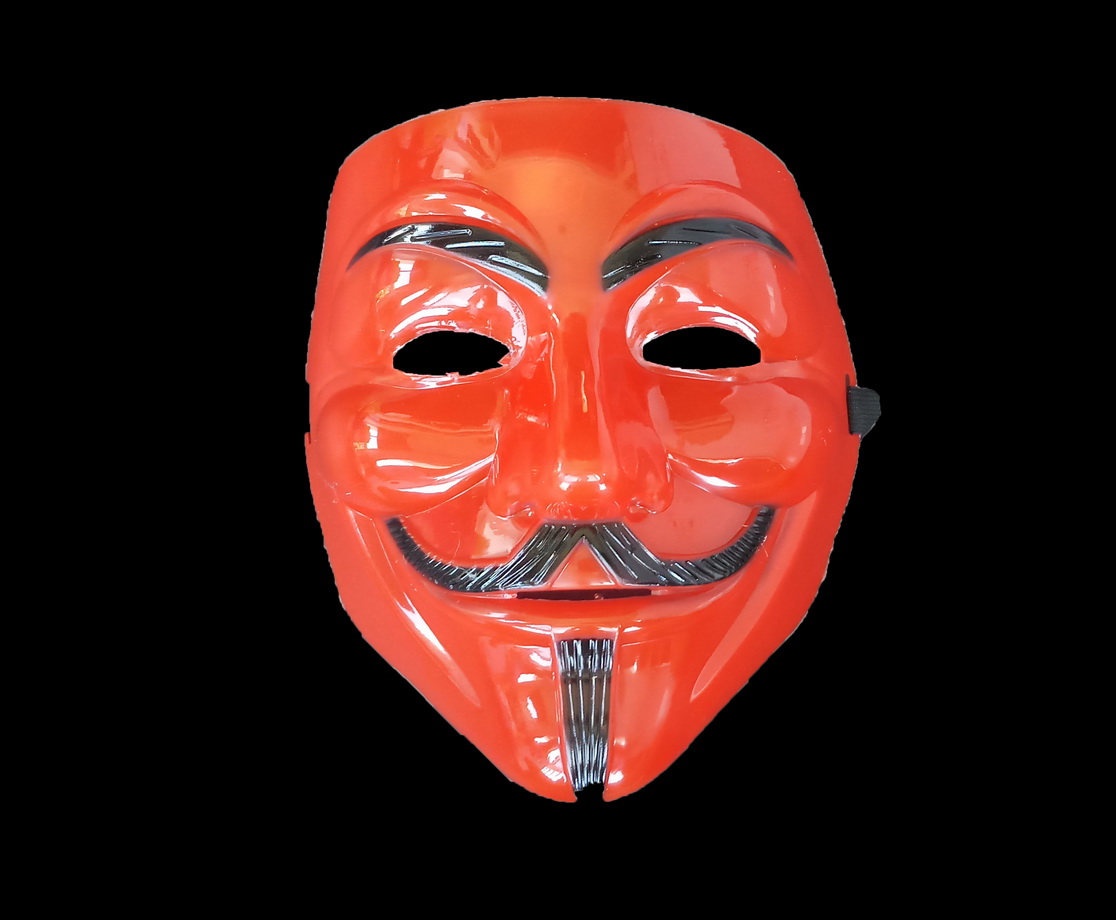 หน้ากาก Guy Fawkes จากภาพยนต์เรื่อง V for Vendetta หน้ากากปาร์ตี้ ออกงาน