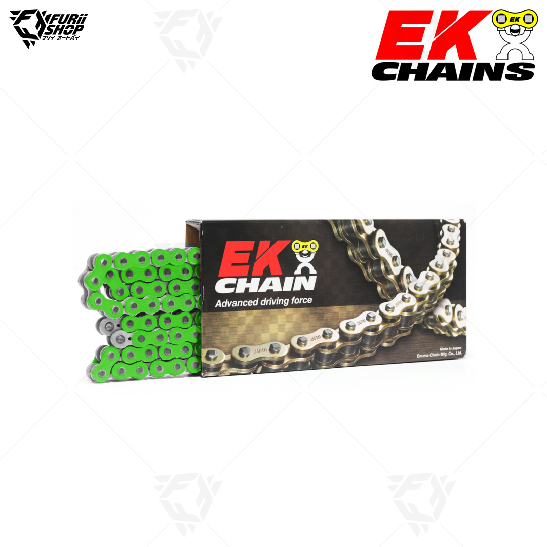 โซ่ EX MOTORCYCLE CHAINS QX-RING SRX2 SERIES(เขียวเงา) ขนาด 525 : รองรับ 1000 cc