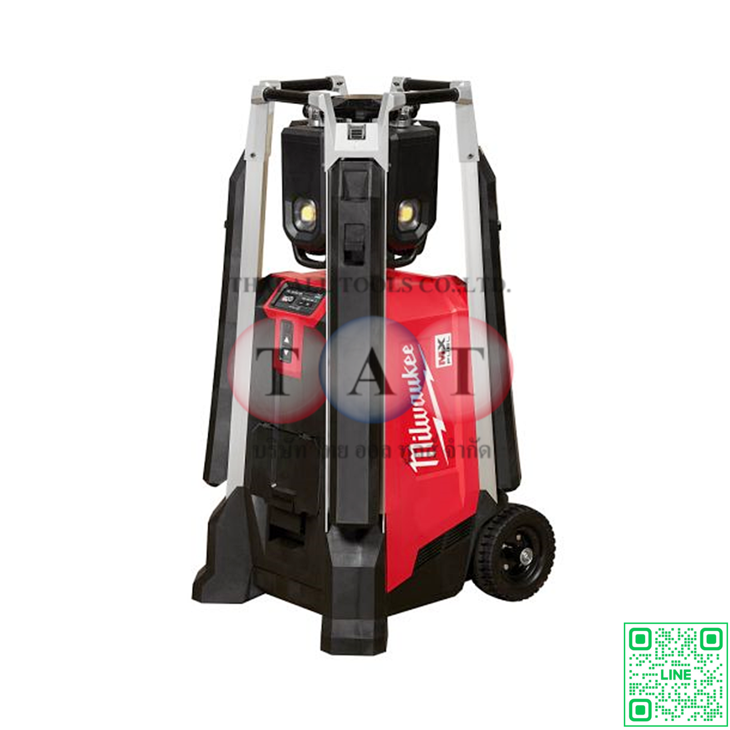 Milwaukee MXF TL-0 ทาวเวอร์ไลท์ 27,000 ลูเมน | ชาร์จไฟในตัว AC/DC