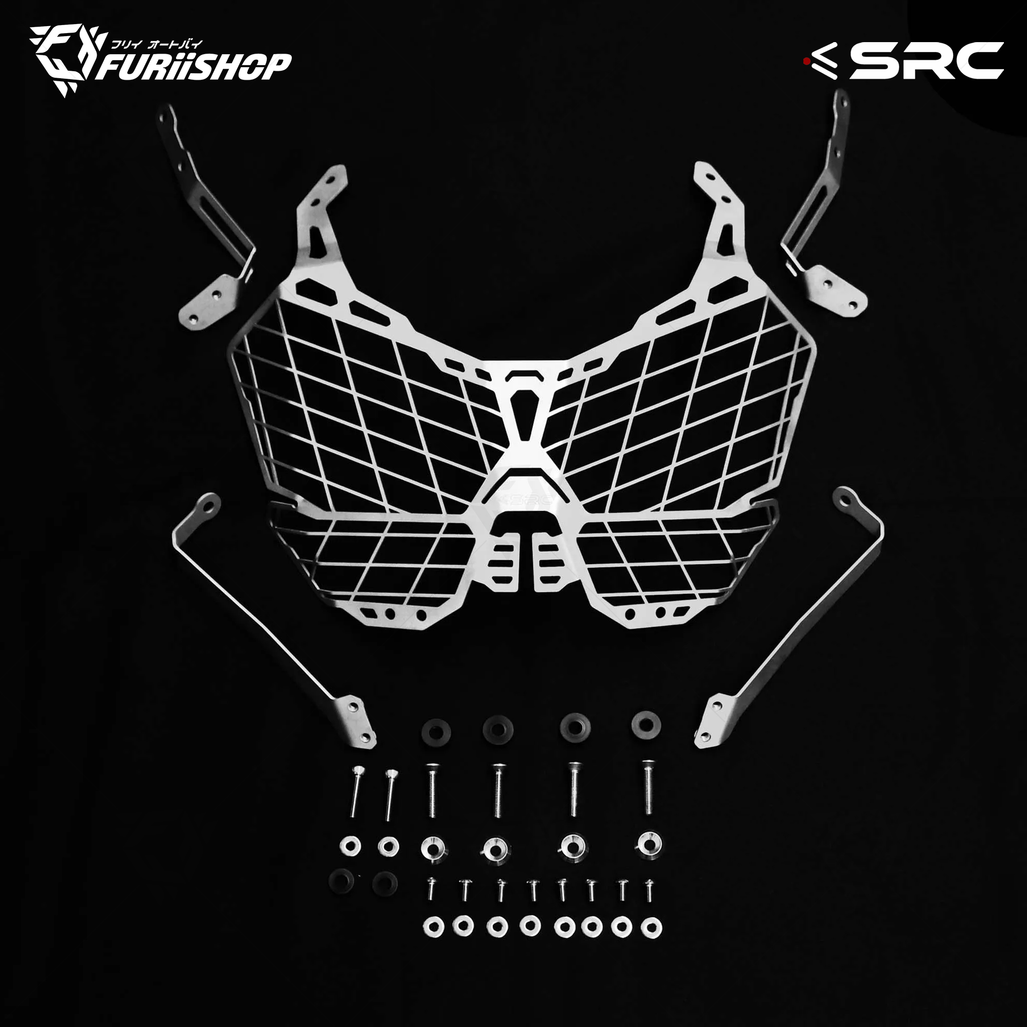 การ์ดไฟหน้า SRC HEAD LIGHT GUARD FOR HONDA CRF1100L AFRICA TWIN ADVENTURE SPORTS (DCT)