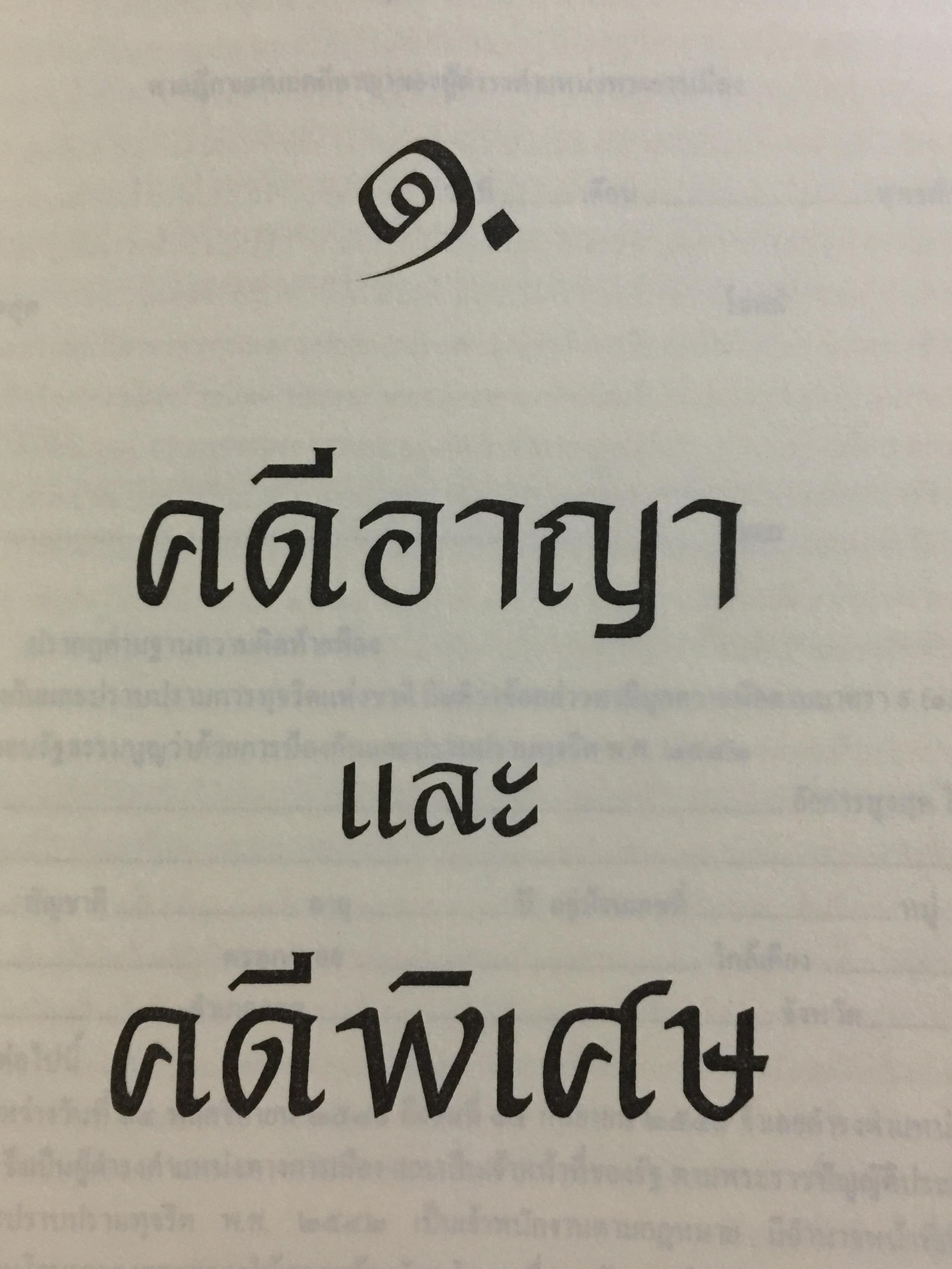 การเขียนคำคู่ความ. (คดีอาญา คดีปกครอง และคดีพิเศษ) พร้อมคดีประวัติศาสตร์ที่นายกรัฐมนตรี ประธานศาลฎีกา รัฐมนตรี. ปลัดกระทรวงยุติธรรมเป็นคู่ความ. และคดียุบพรรคการเมือง 0 กก.
