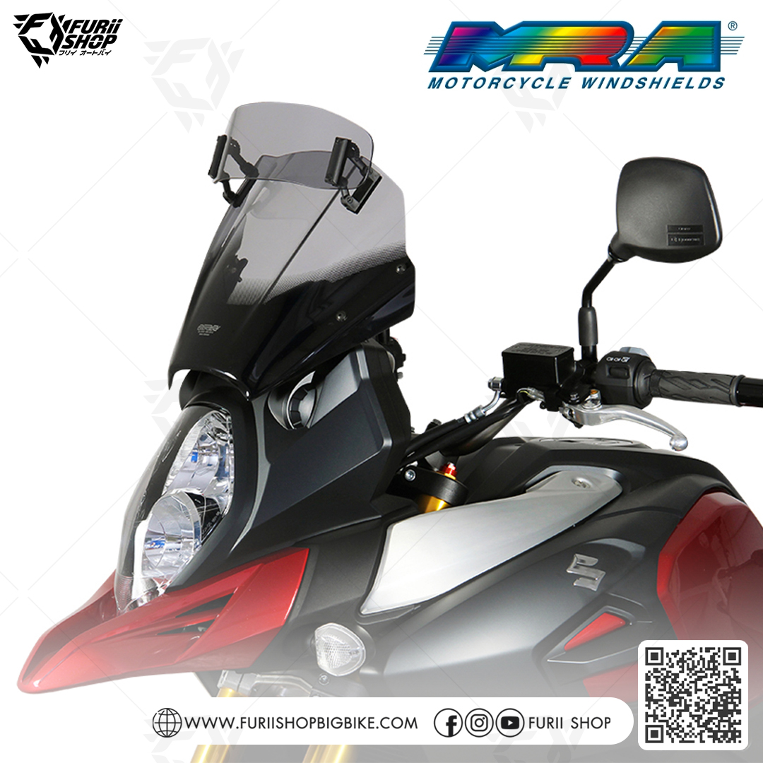 ชิลด์หน้า MRA Windshield 2 Steps : for Suzuki Vstorm 1050 2020-2022