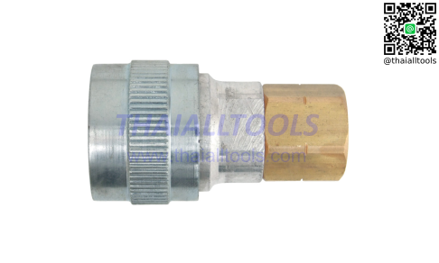 ข้อต่อคอปเปอร์ 1/4" BSPT FEMALE SCHRADER COUPLING KOBE