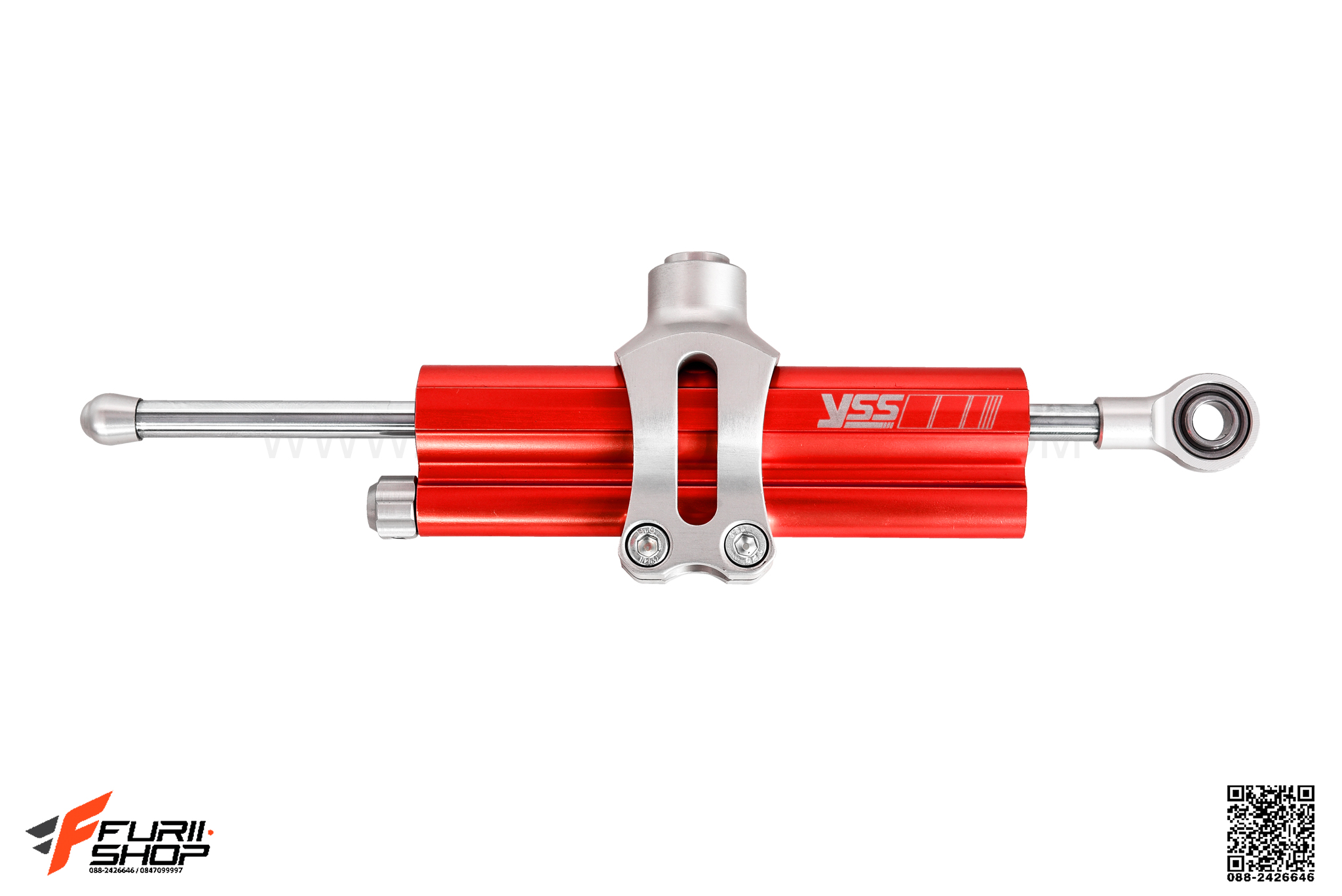 กันสะบัด Yss สีแดง สัหรับ มอเตอร์ไซค์ บิ๊กไบค์ Bigbike