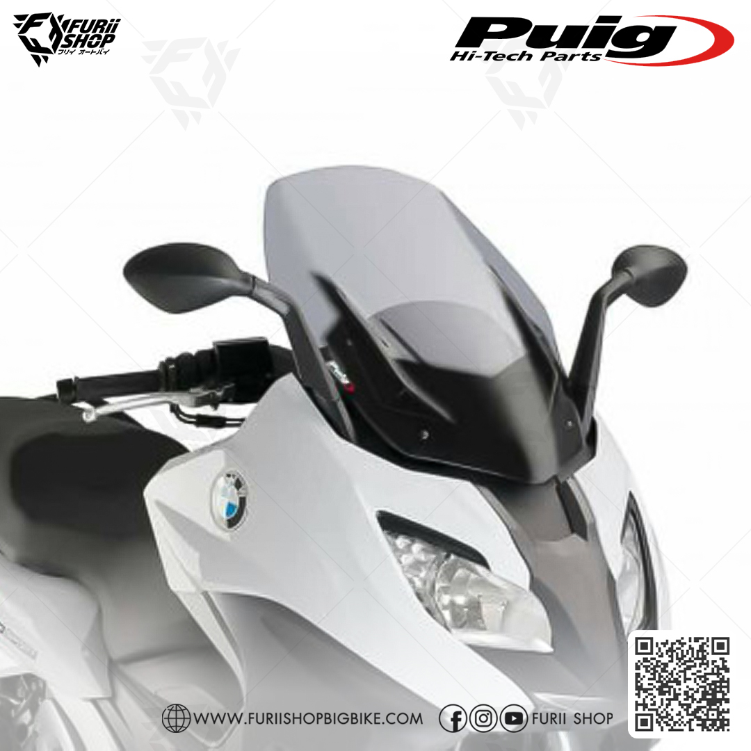 ชิลด์หน้า Puig (Screen Sport) for BMW C650Sport, C650GT 2016-2020
