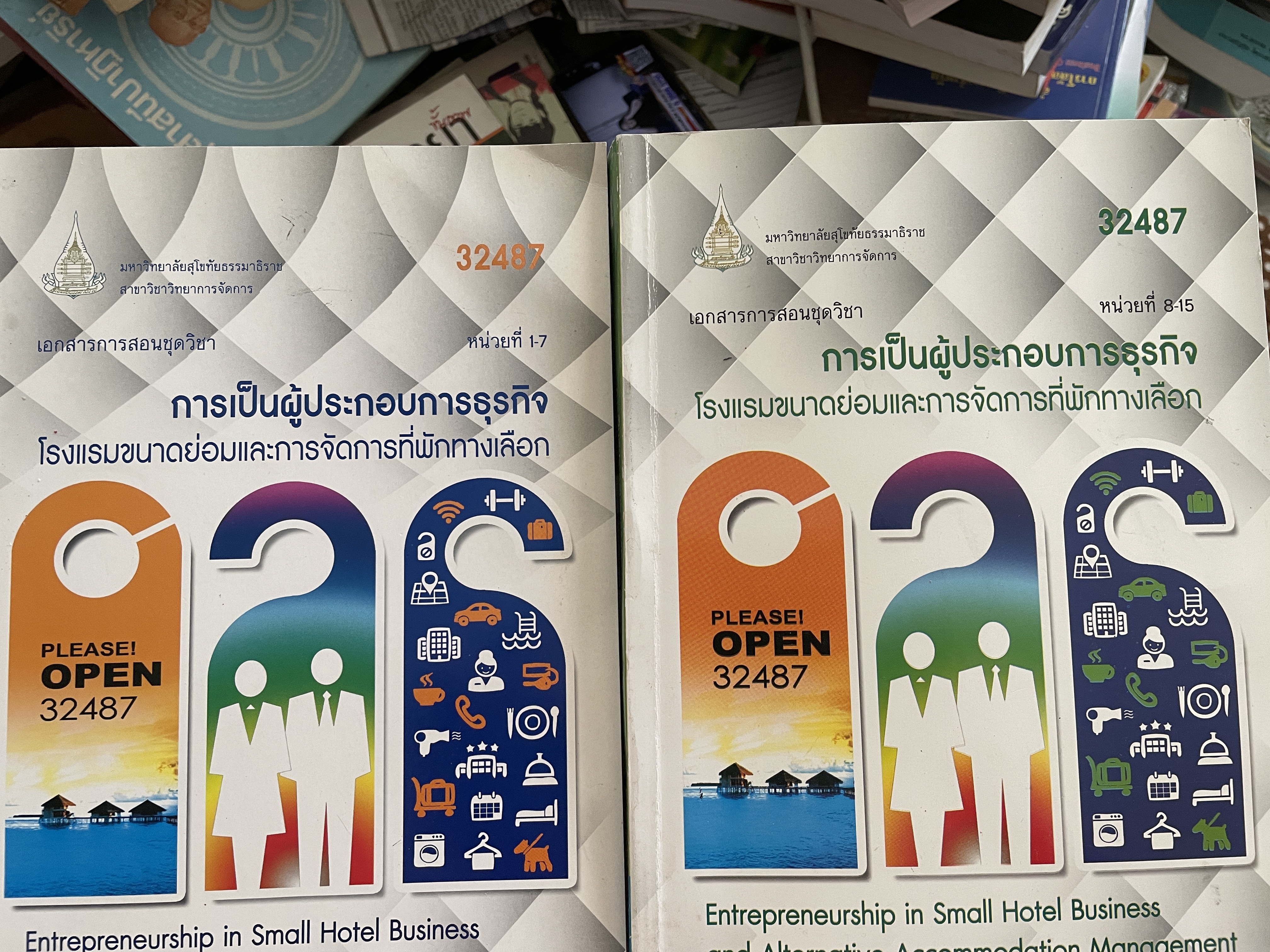 การเป็นผู้ประกอบการธุรกิจ โรงแรมขนาดย่อมและการจัดการที่พักทางเลือก 9 กก.