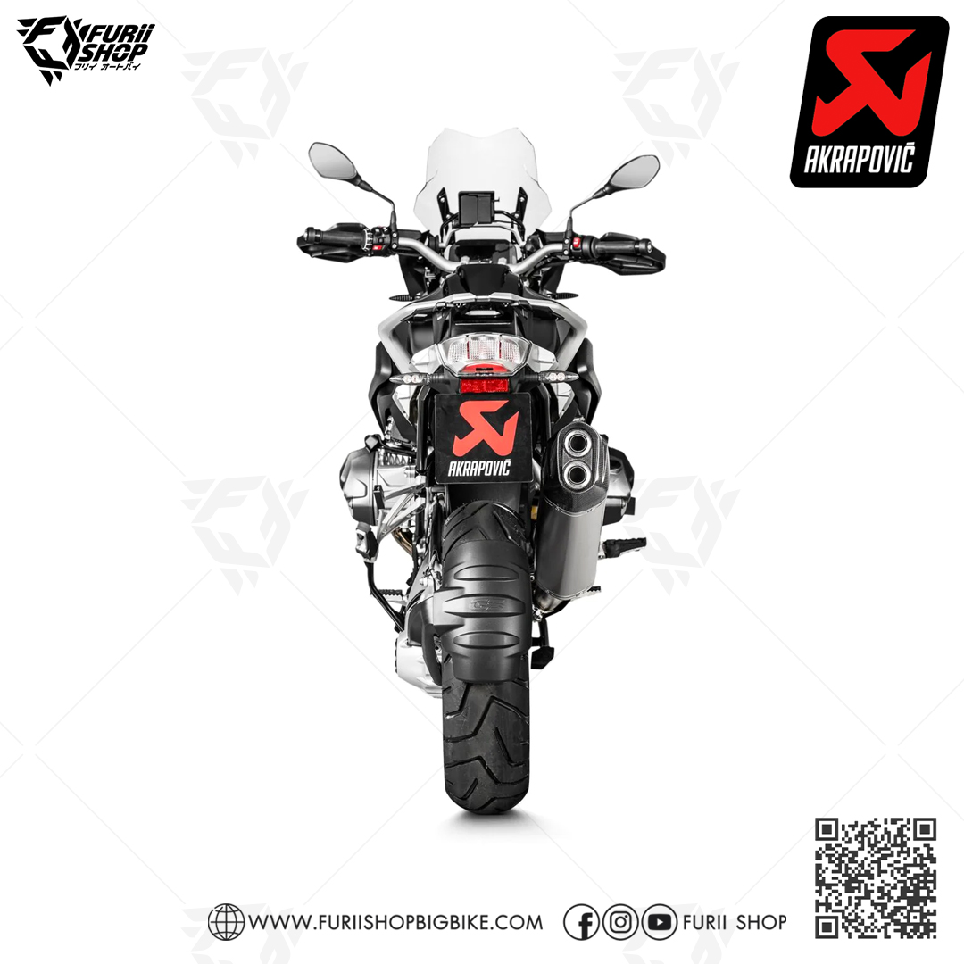 ท่อ Akrapovic Slip on Titanium new shape for BMW R1200GS 09-18'