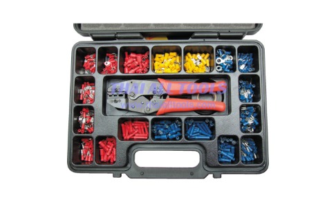 คีมย้ำหางปลา HEAVY DUTY RATCHET CRIMPING TOOLKIT 552-PCE KENNEDY