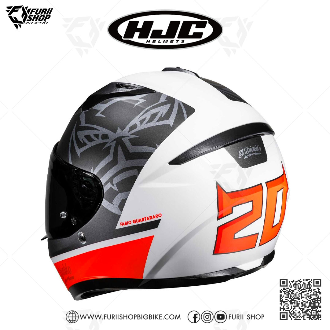 หมวกกันน็อคเต็มใบ HJC C10 : FQ20 MC1SF