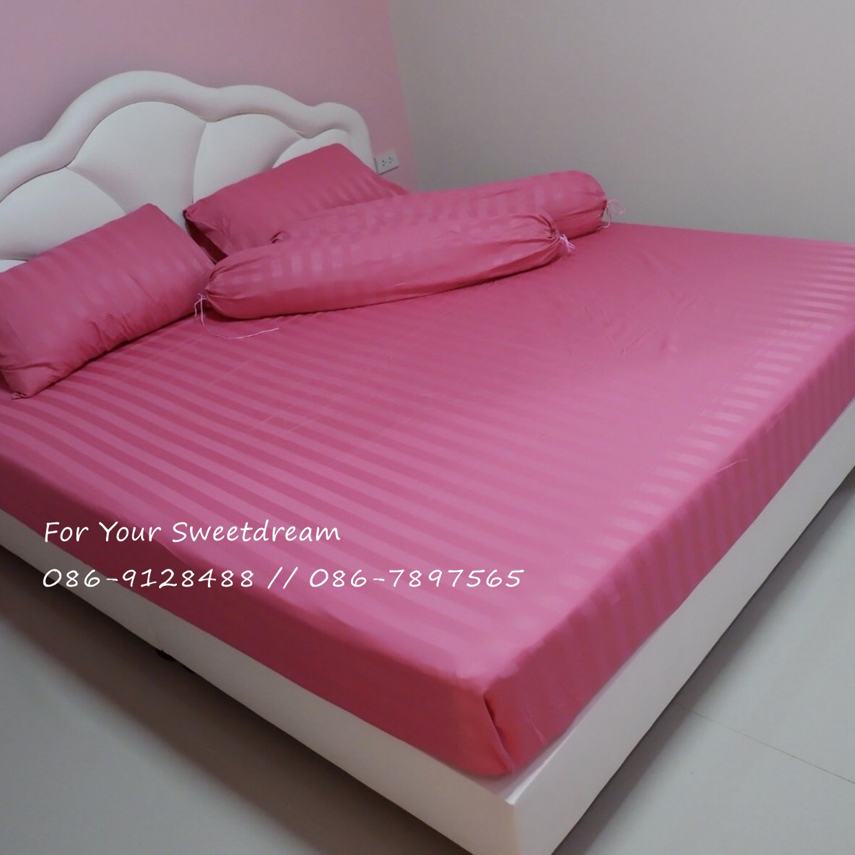 ชุดผ้าปูที่นอน แบบลายน่ารักๆ มี 3 ขนาด 3.5 ฟุต 5 ฟุต 6 ฟุต ราคาเริ่มต้น 155 บ.