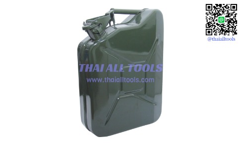 แกลลอน HEAVY DUTY STEEL JERRY CAN (GREEN) KENNEDY