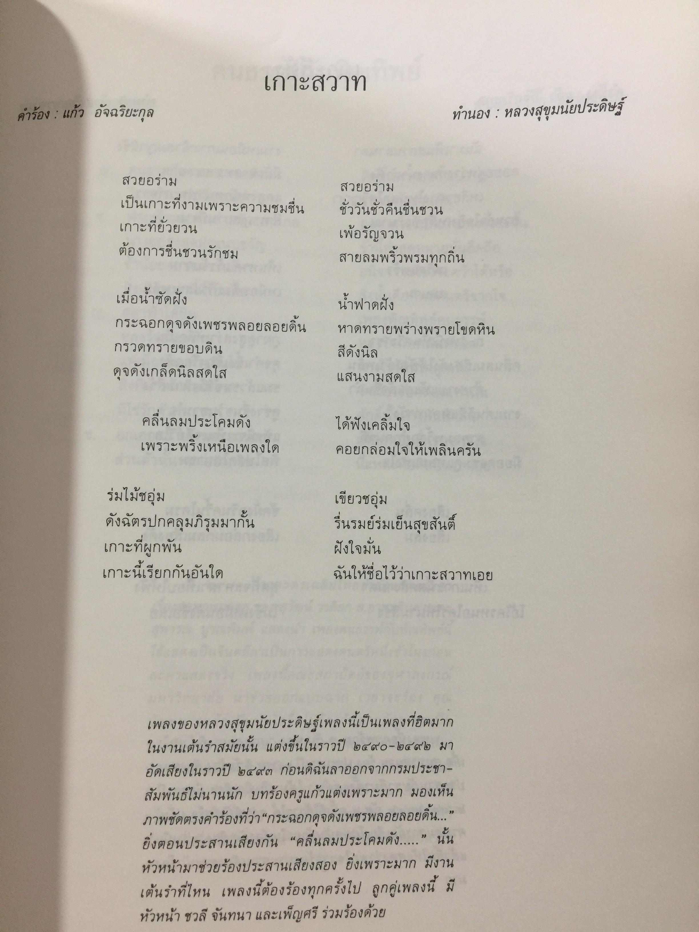 มัณฑนา โมรากุล. ดาวประดับฟ้าชีวประวัติ ผลงานและบทเพลงที่มัณฑนา โมรากุล เคยร้องทั้งที่บันทึกแผ่นเสียงไว้และมิได้บันทึกเสียง ศูนย์วัฒนธรรมแห่งประเทศไทย 21 พฤษภาคม 2538. 0 กก.