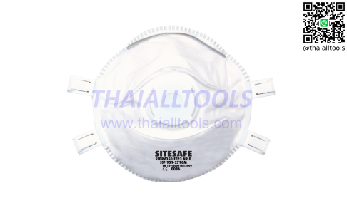 หน้ากากอนามัย SSDRV350 FFP3 VALVED PARTICULATE RESPIRATOR (PK-5) SITESAFE