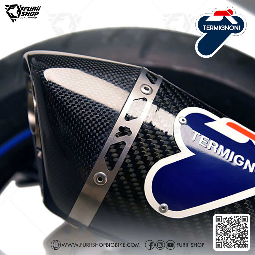 ท่อมอเตอร์ไซค์ Termignoni Slip on Carbon : for Honda Nc700/Nc750/Integra/NM4-Included 2016-2021