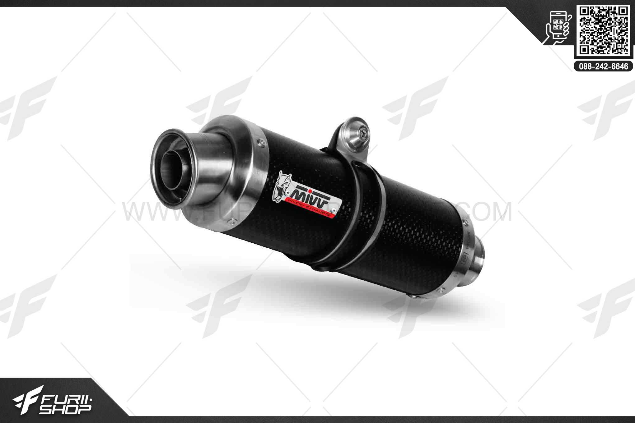 ท่อมอเตอร์ไซค์ MIVV GP CARBON 2010-2014 FOR DUCATI MONSTER 796 ท่อแต่ง ท่อสูตร ท่อบิ๊กไบค์ ท่อBigbike ท่อไอเสีย