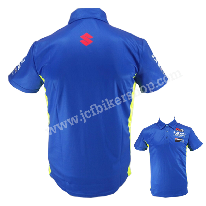 เสื้อโปโล SUZUKI JP-0855 เนื้อผ้าไมโครไฟเบอร์ มีประสิทธิภาพในการซับเหงื่อสูง แห้งเร็ว