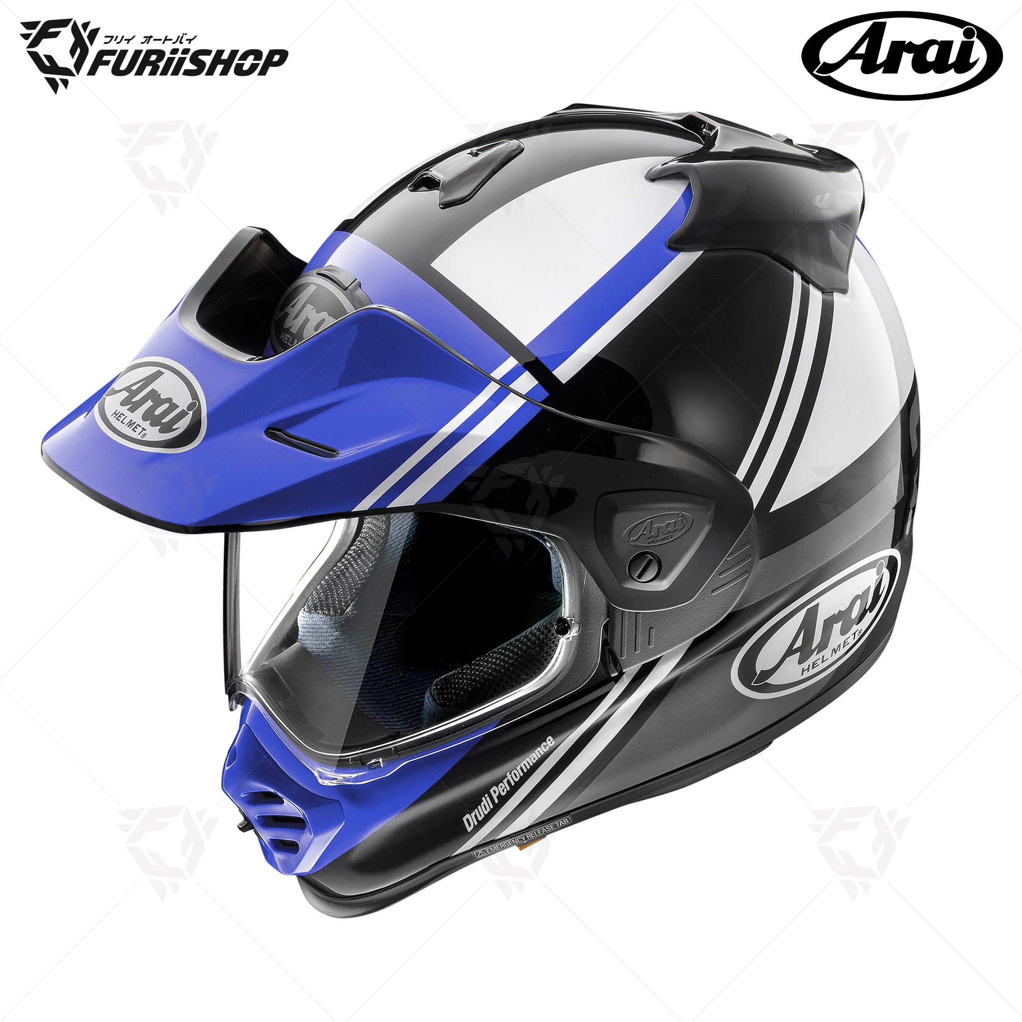 หมวกกันน็อคเต็มใบ Arai : Tour-X5 Cosmic Blue