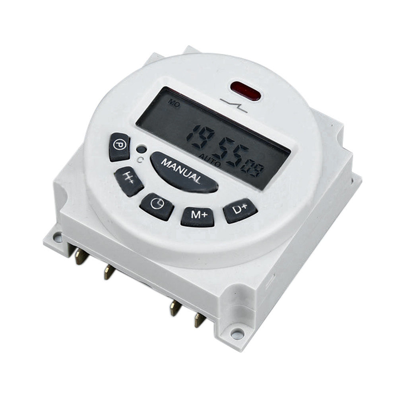 ตัวตั้งเวลา-Digital LCD Relay Switch Weekly Programmable Electronic Time Timer