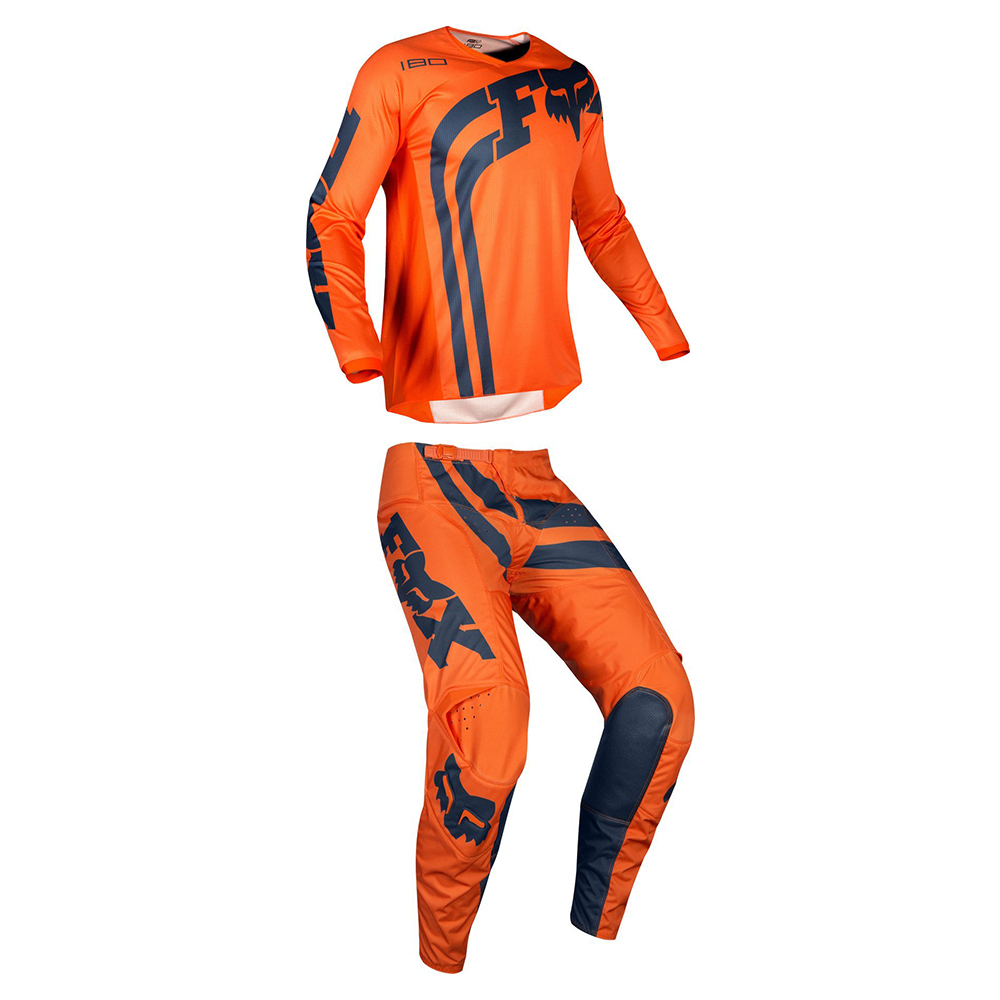 ชุดวิบาก ชุดขี่มอเตอร์ไซค์วิบาก Motocross-180 ส้ม