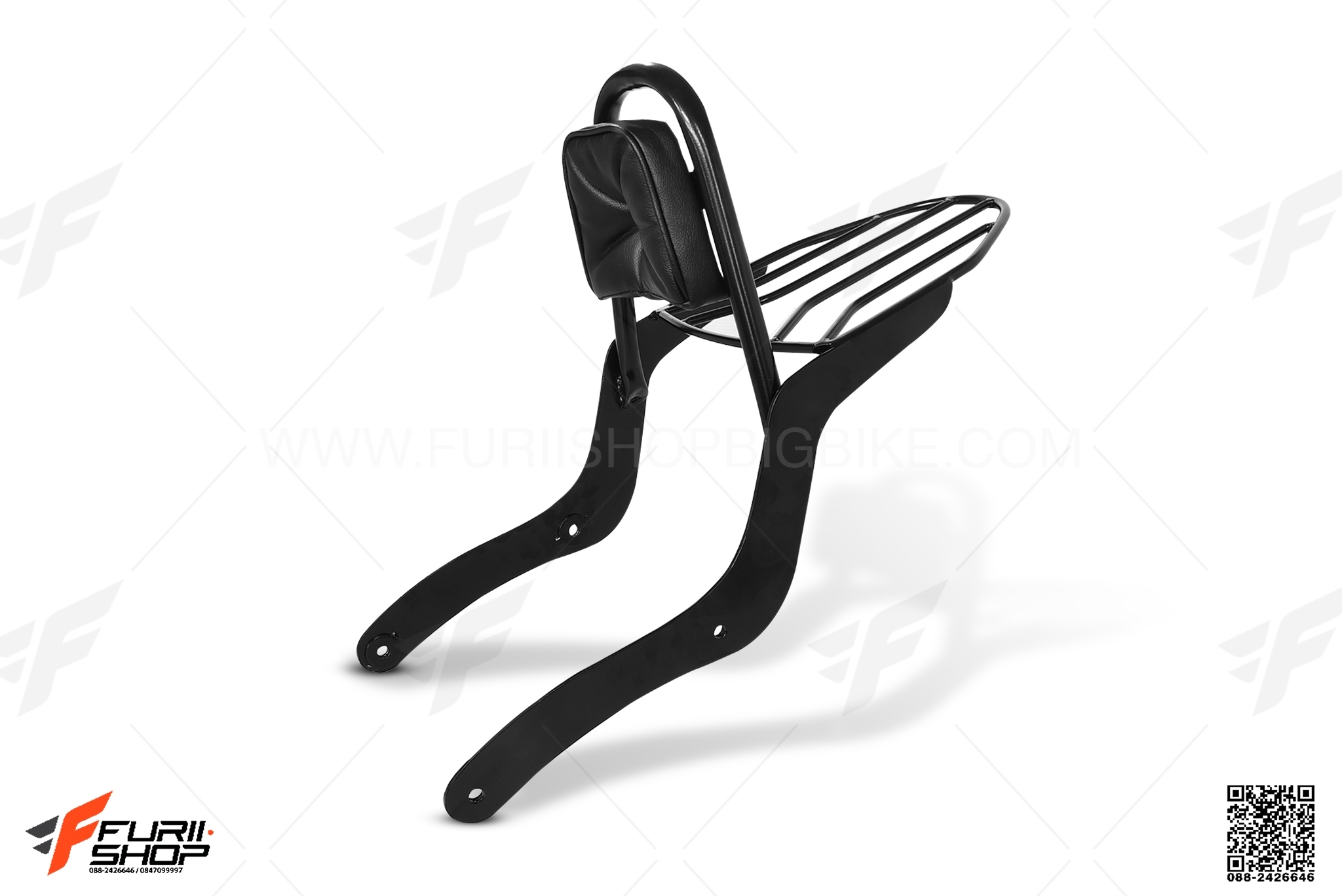 แร็คหลังมีพนักพึง GIVI FOR HONDA REBEL 300/500
