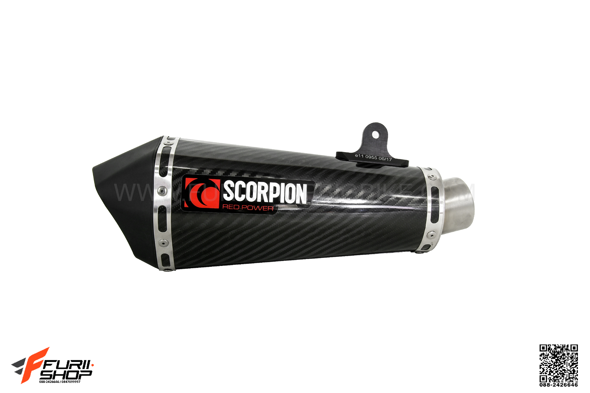 ท่อมอเตอร์ไซค์ SCORPION CARBON FOR YAMAHA MT10 ท่อแต่ง ท่อสูตร ท่อบิ๊กไบค์ ท่อBigbike ท่อไอเสีย เอ็กพอร์ต