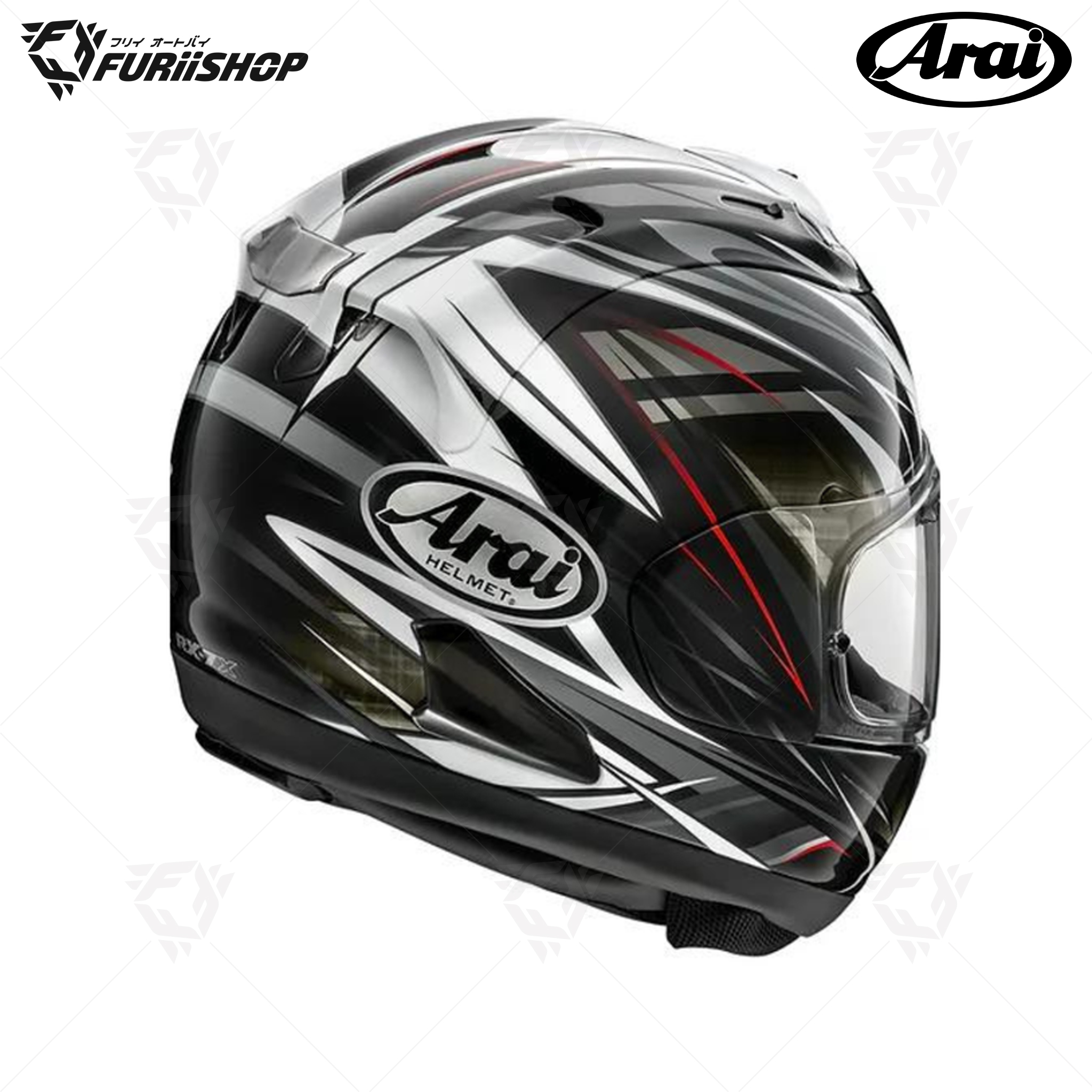 หมวกกันน็อคเต็มใบ Arai :RX-7V EVO Radical White