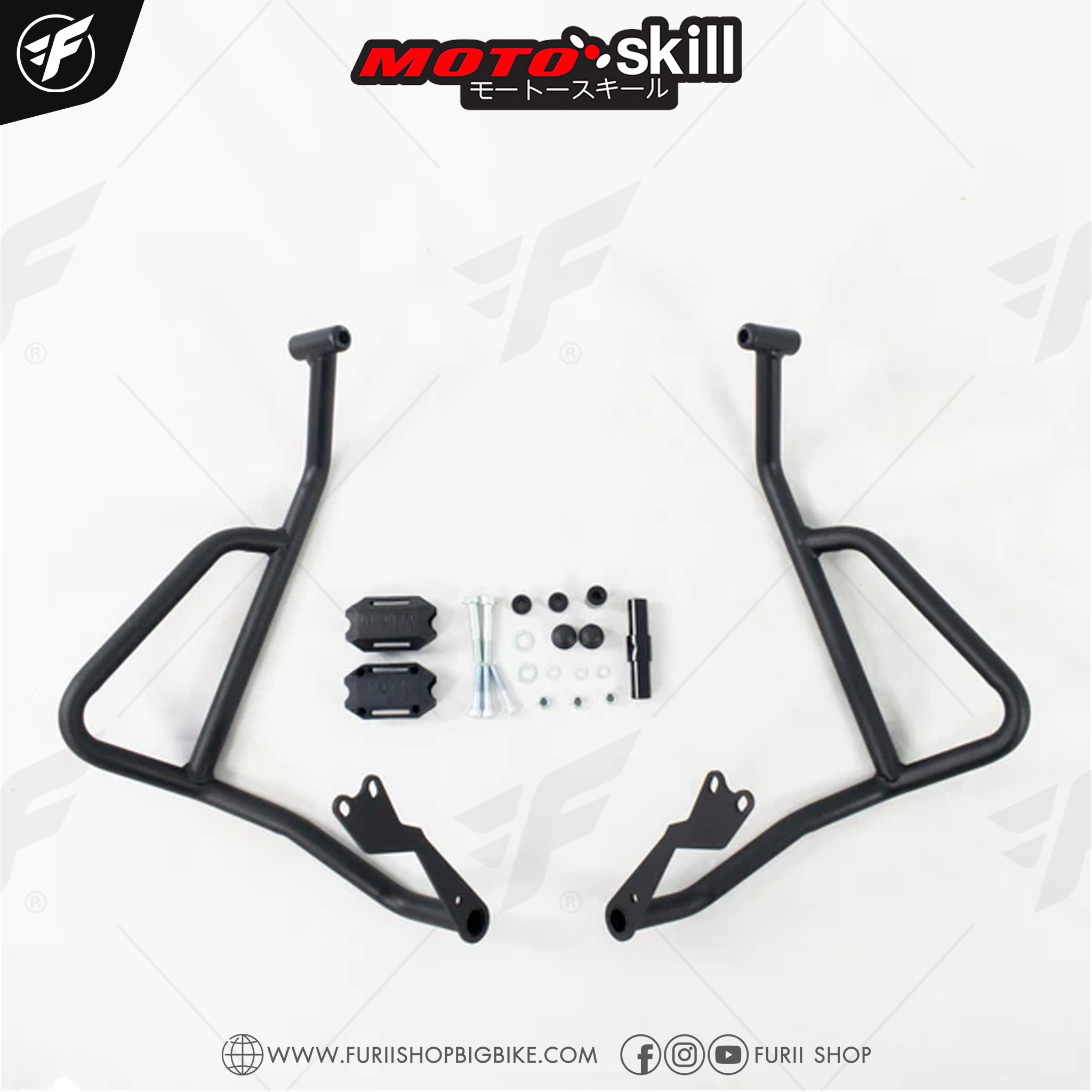 แคชบาร์ Motoskill V.1 (Top) สำหรับ CB500X ปี 19-22