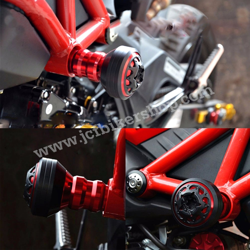 กันล้ม Z800,DUCATI MONSTER ,ER6N งาน CNC