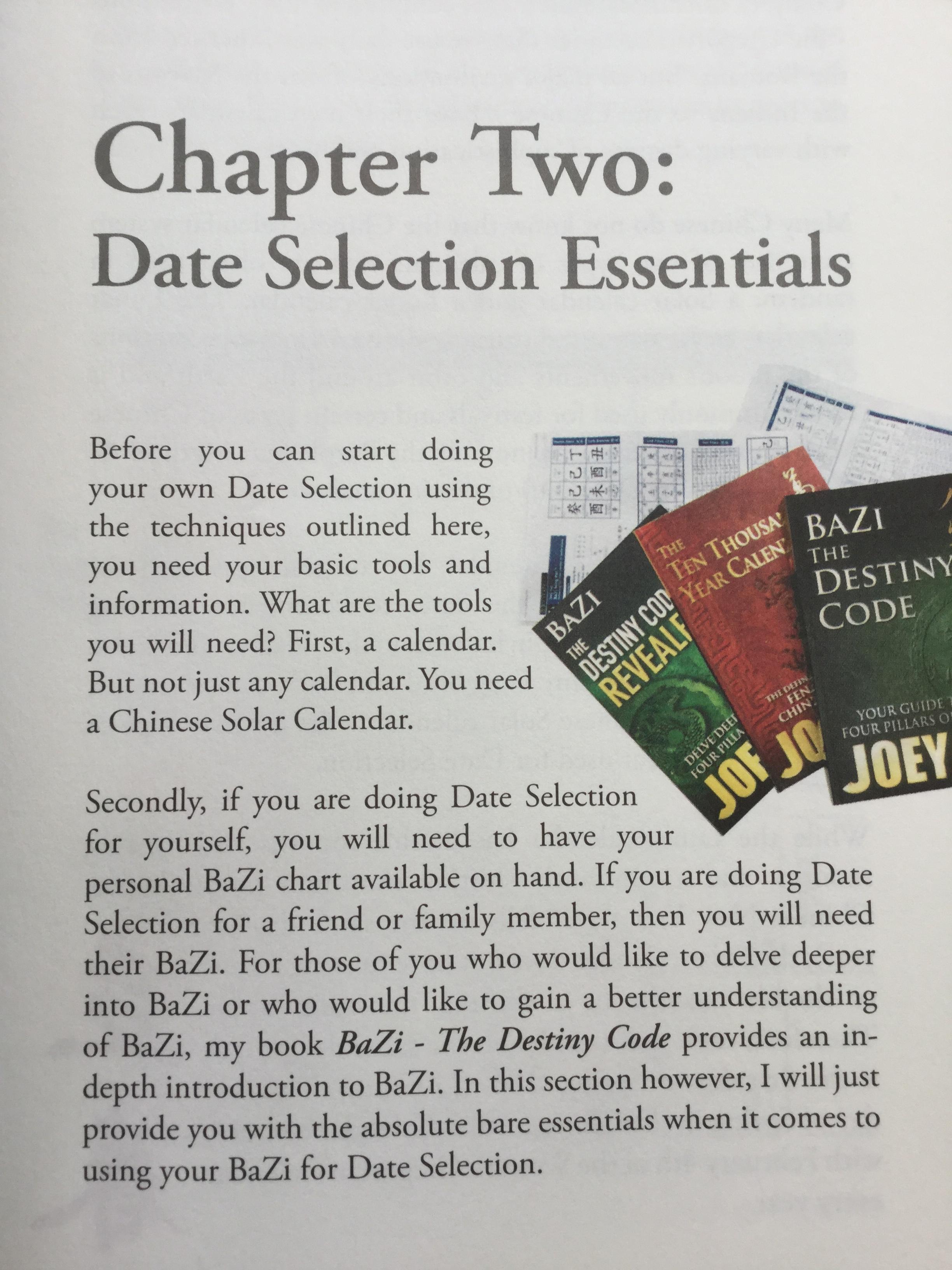 PERSONAL DATE SELECTION. The ART of Date Selection. For personal activities and endeavours. ผู้เขียน Joey yap 0 กก.