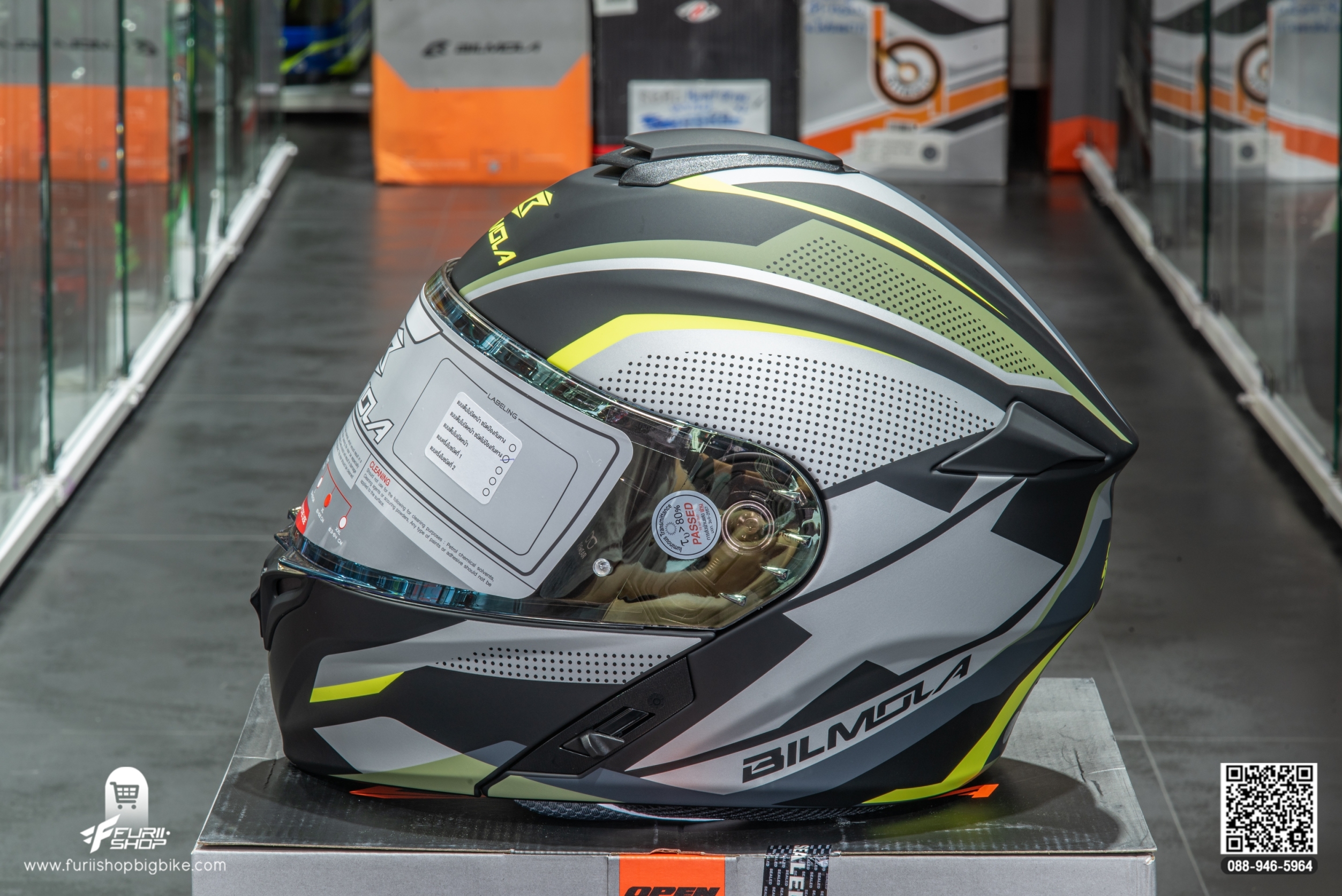 หมวกกันน็อค BILMOLA EXPLORER SX GREEN (MATTE)