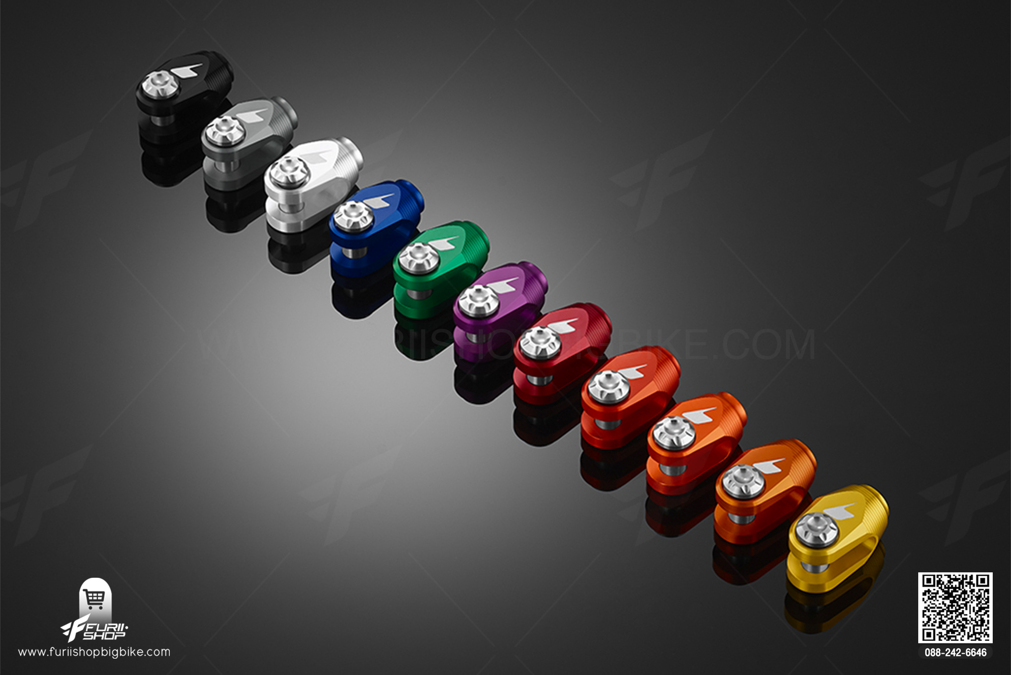 ก้ามปูปั้มเบรกหลัง (Rear Brake Clevis) Bikers Kawasaki Z125