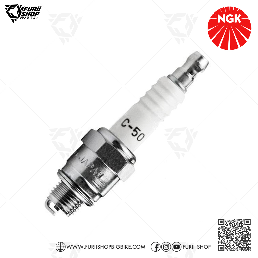 หัวเทียน NGK C-50 ขั้ว Nickel จำนวน 1 หัว
