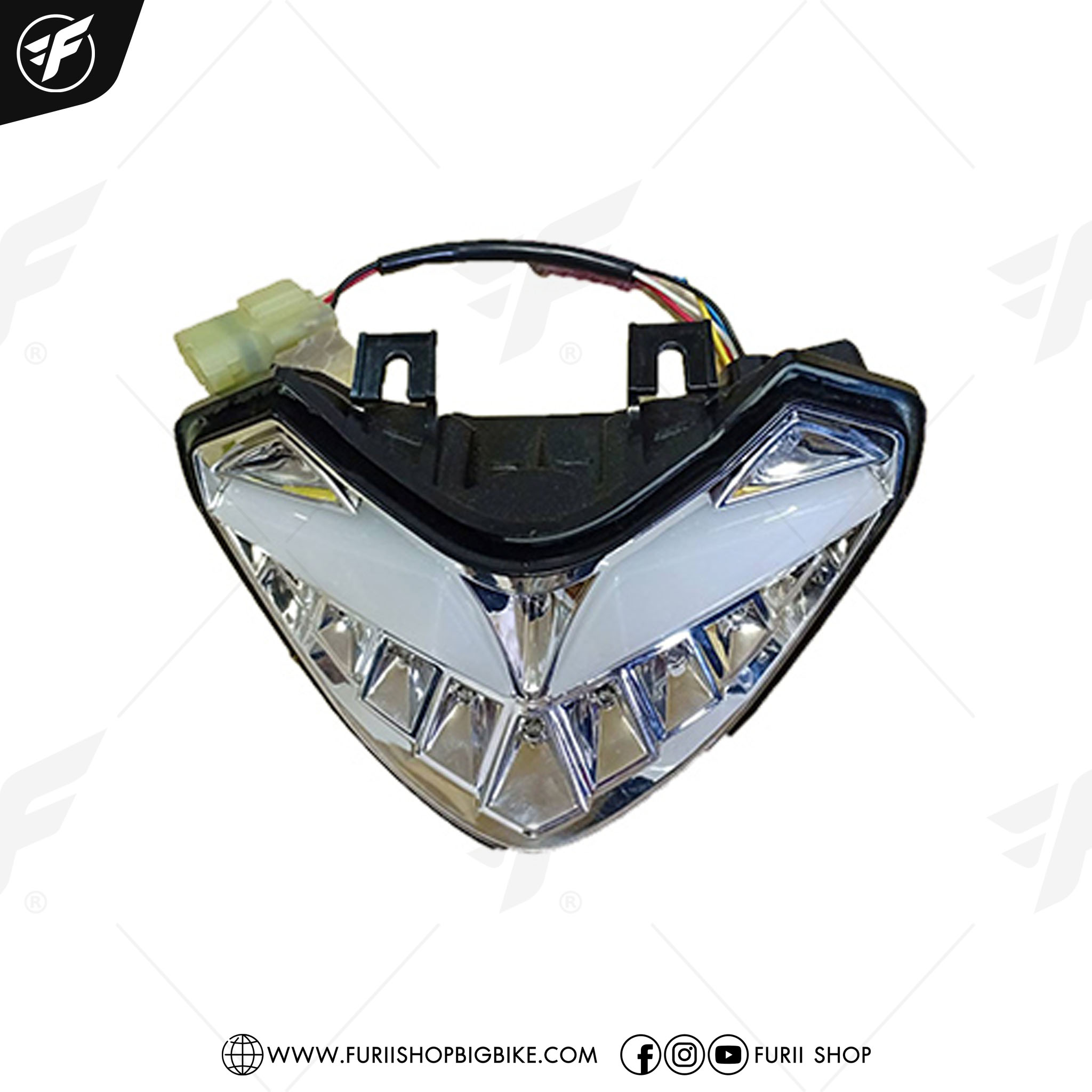 ไฟท้ายแต่งมีไฟเลี้ยว MOTOTUNER TAIL LIGHT WITH INDICATORS 13-14 For Ducati Multistrada1200 2015-2017 / Multistrada 1260 2018-2021