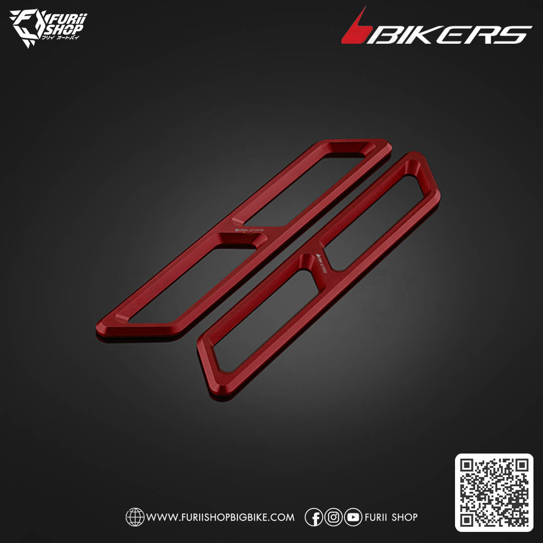 ครอบระบายอากาศหม้อน้ำ ซ้าย-ขวา Bikers Air Inlet Grids Cover (L0044) : for Lambretta G350