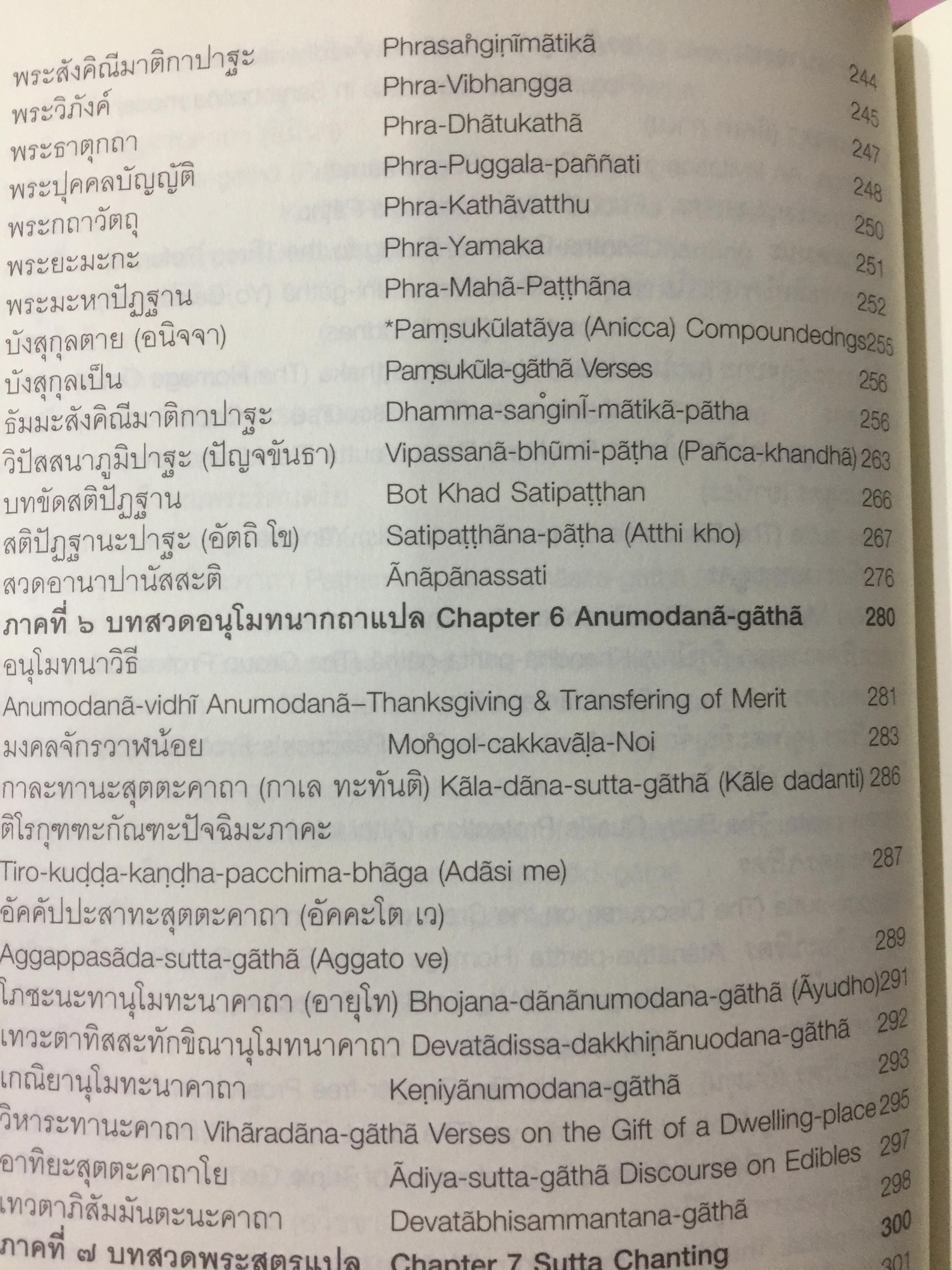 หนังสือสวดมนต์ไทย-อังกฤษ. Changing book. Thai-English วัดธาตุทอง พระอารามหลวง. รวมคำทำวัตรเช้า-เย็นและบทสวดต่าง 4 ภาษา บาลี-โรมัน-ไทย-อังกฤษ พร้อมคำแปลฉบับสมบูรณ์ 0 กก.