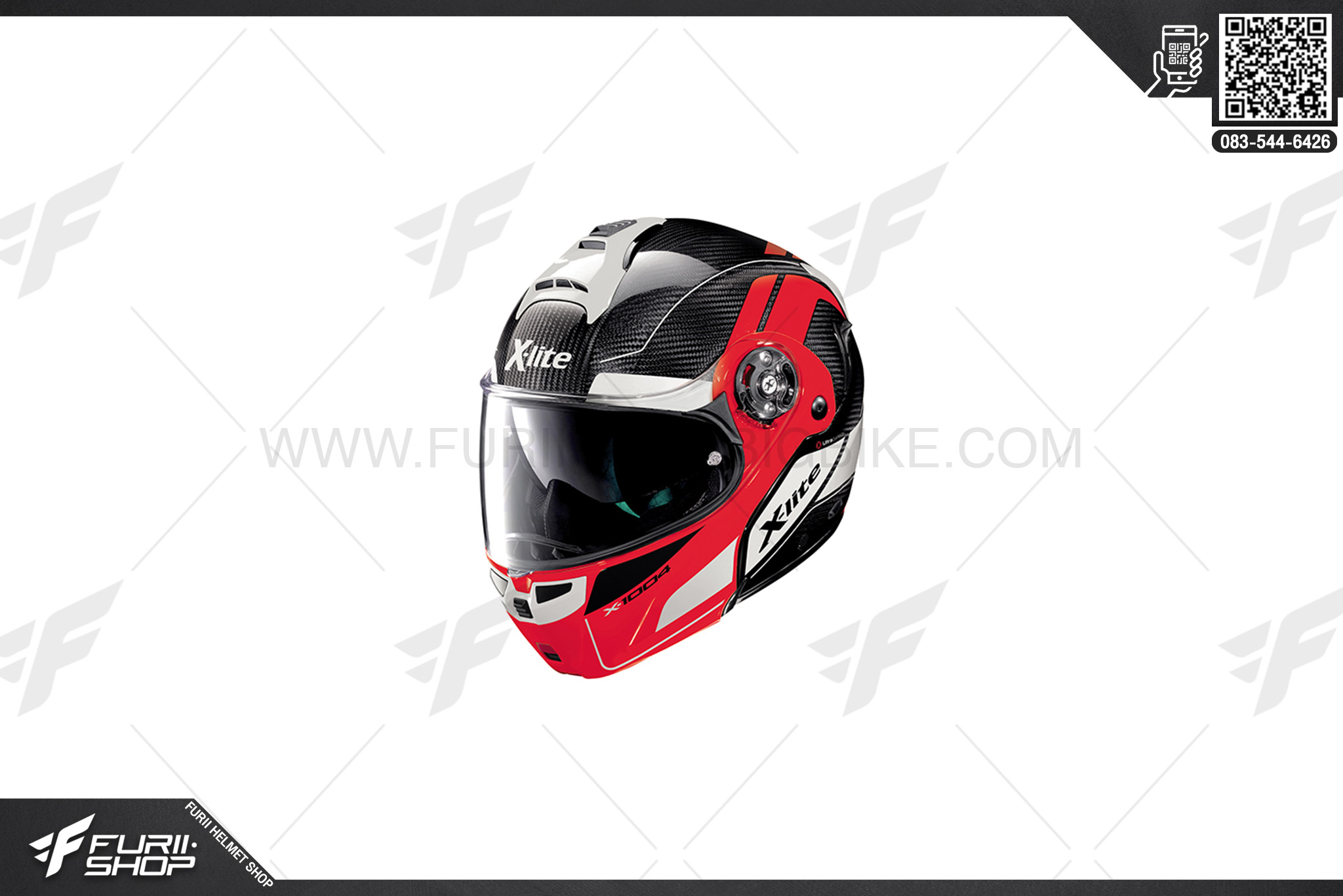 หมวกกันน็อค X-LITE X-1004 CHARISMATIC CORSA RED (15)