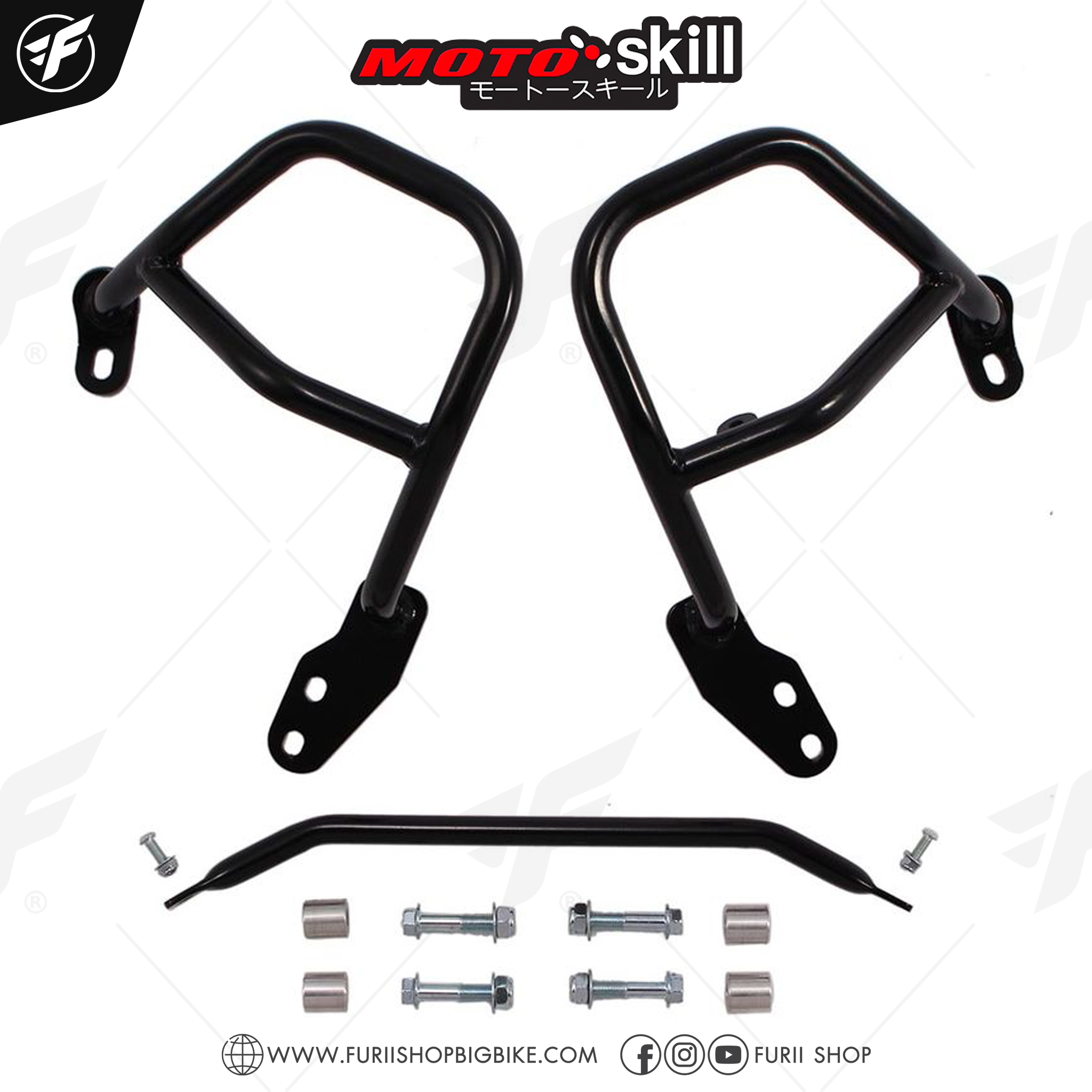 แคชบาร์ MOTOSKILL Crash bar สำหรับ YAMAHA WR 155