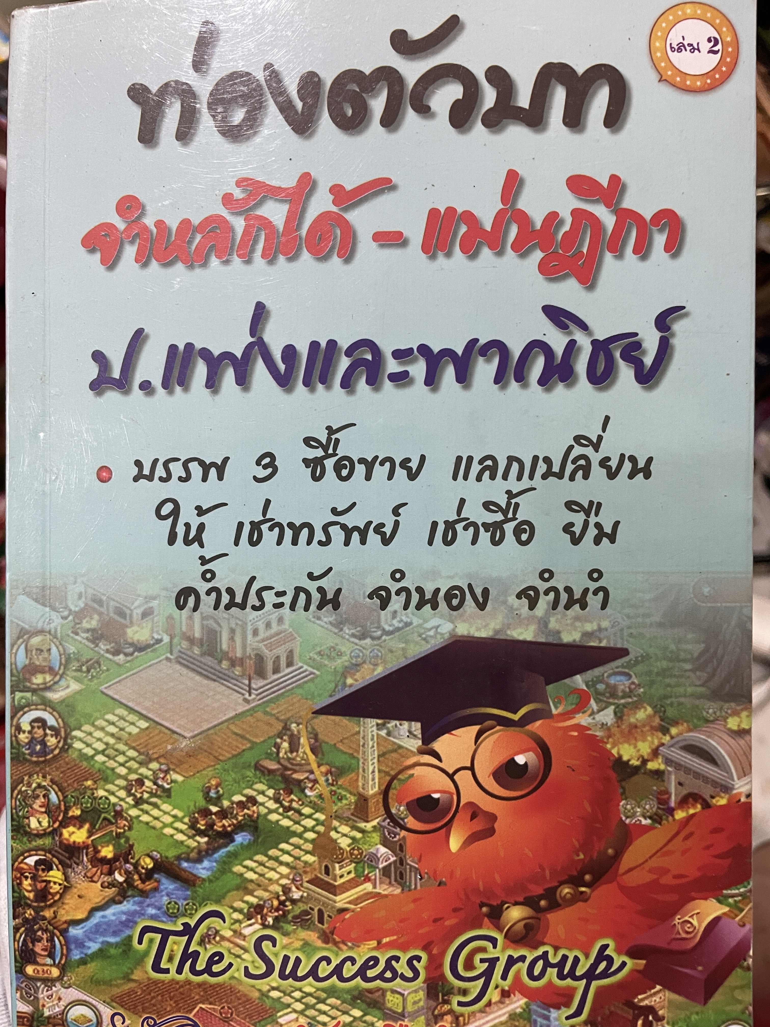 ท่องตัวบท จำหลักได้-แม่นฎีกา ป.แพ่งและพาณิชย์ บรรพ 3 ซื้อขาย แลกเปลี่ยน ให้ เช่าทรัพย์ เช่าซื้อ ยืม คำ้ประกัน จำนอง จำนำ 0 กก.