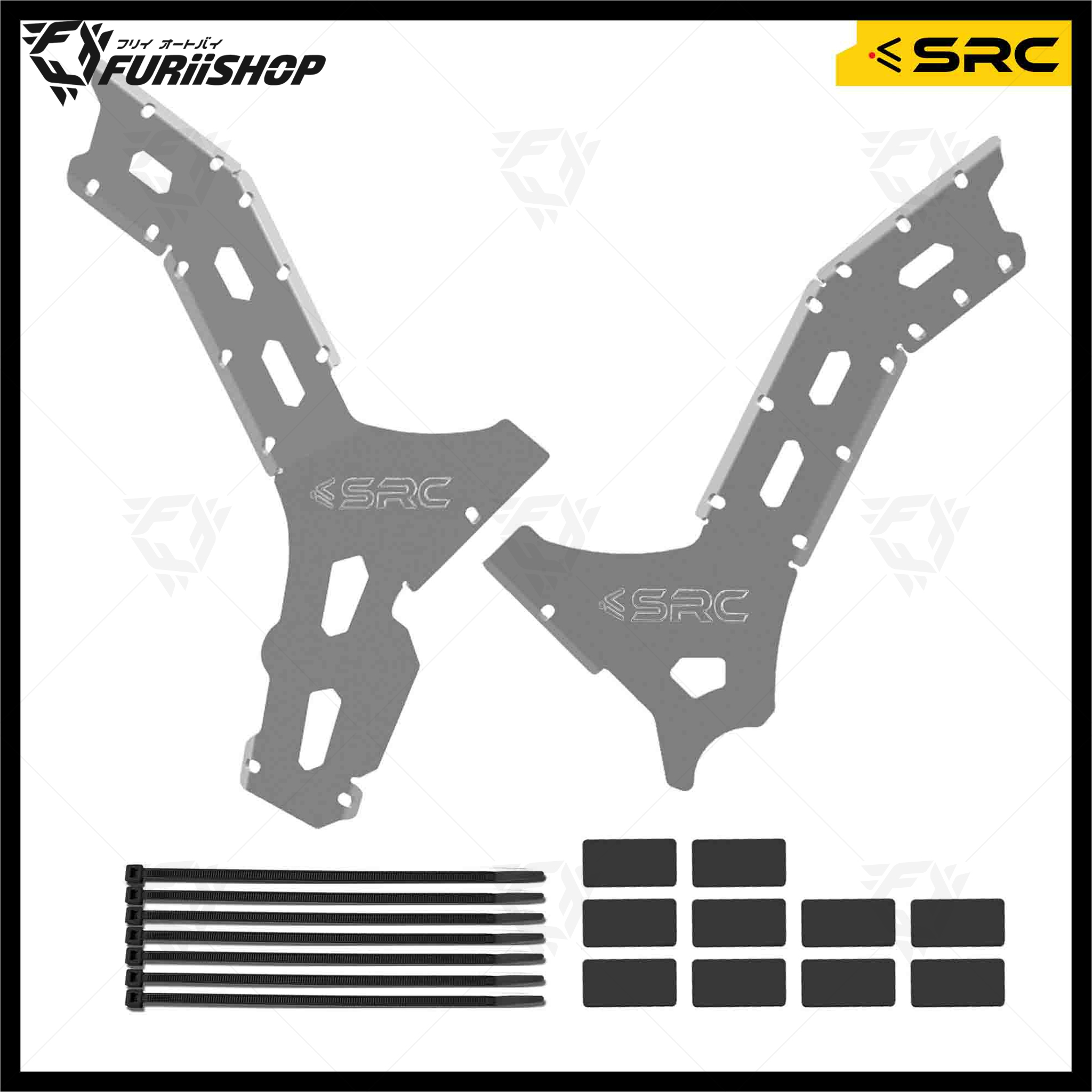 ครอบเฟรม FRAME PROTECTORS FOR HONDA CRF 300L/CRF 300 RALLY