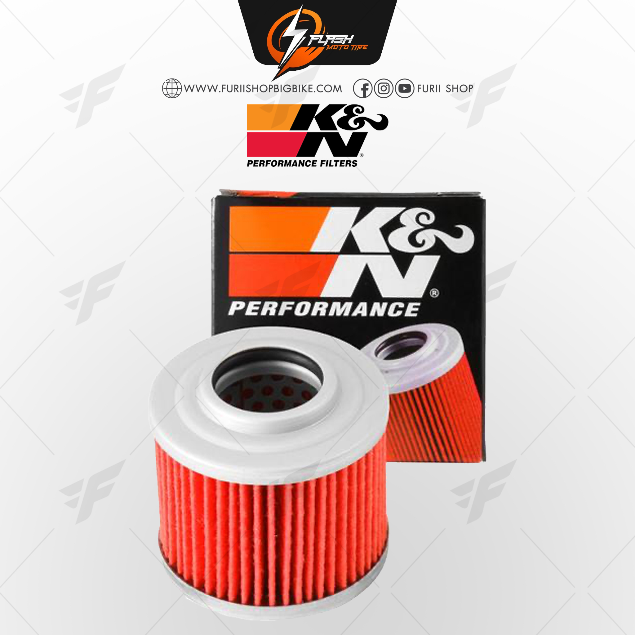 กรองน้ำมันเครื่อง K&N FOR BMW สำหรับมอเตอร์ไซค์ บิ๊กไบค์